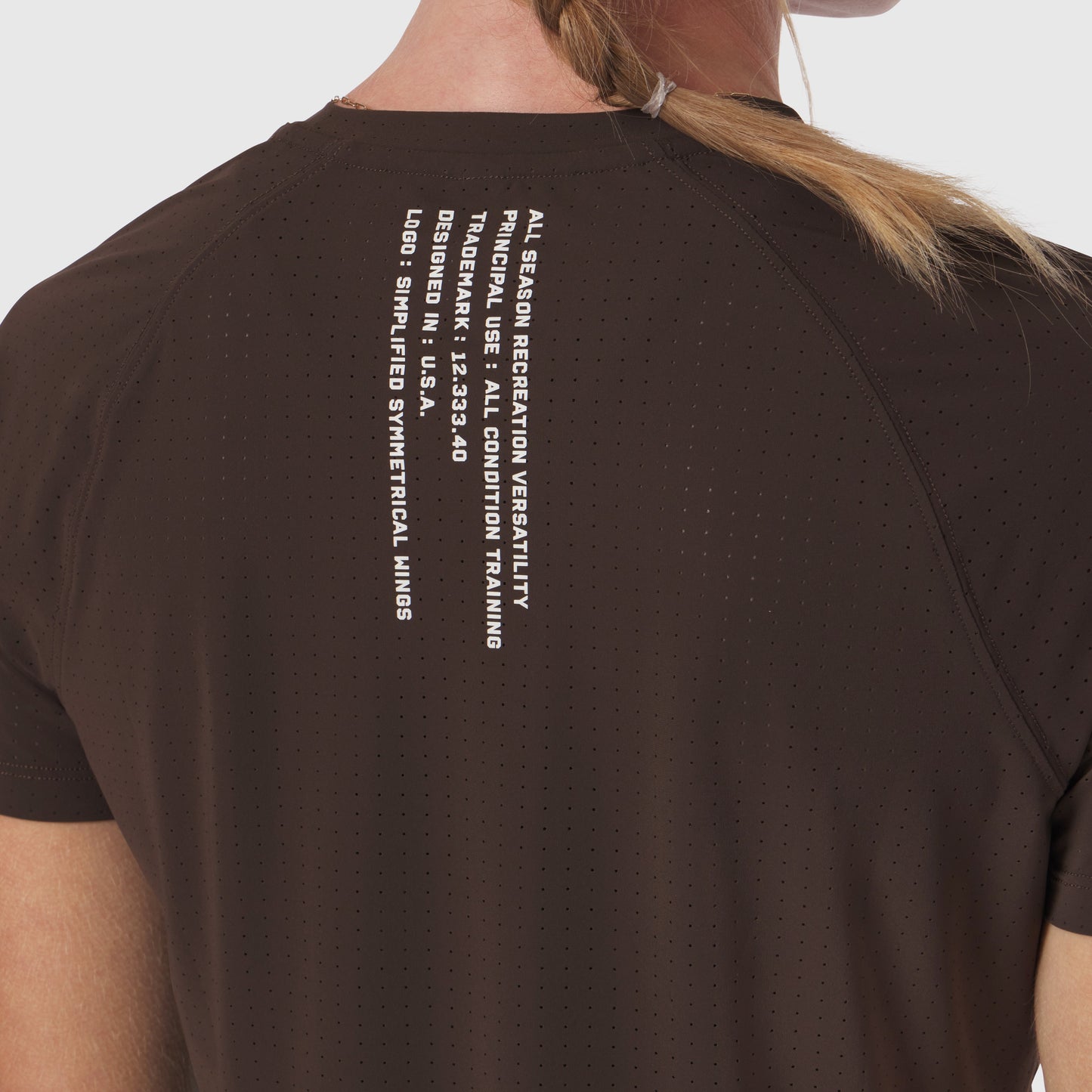 W017. Laser-Vent™ Established Tee Dark Earth | ASRV discount