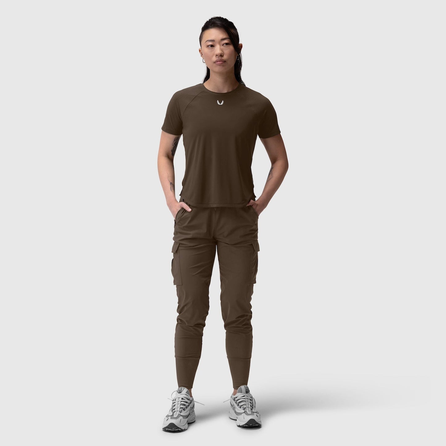 W017. Laser-Vent™ Established Tee Dark Earth | ASRV discount