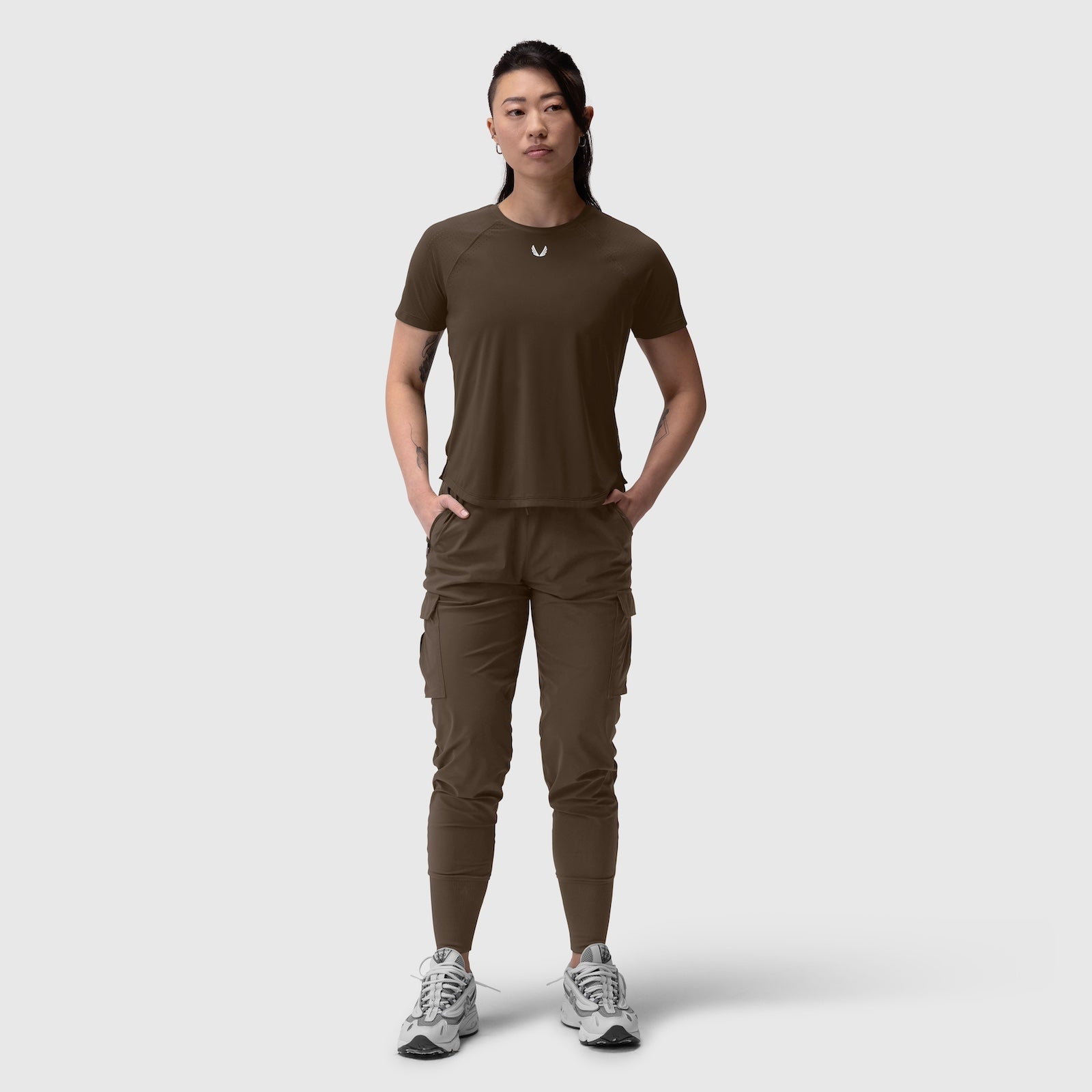 W017. Laser-Vent™ Established Tee Dark Earth | ASRV discount