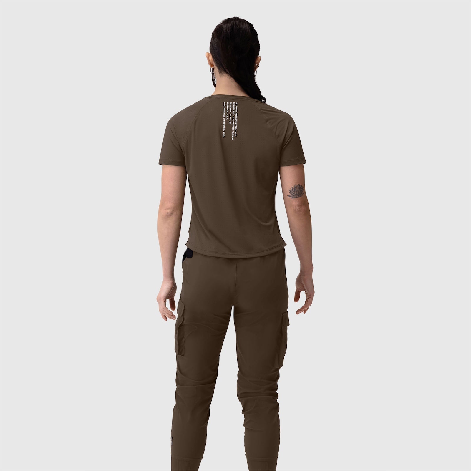 W017. Laser-Vent™ Established Tee Dark Earth | ASRV discount
