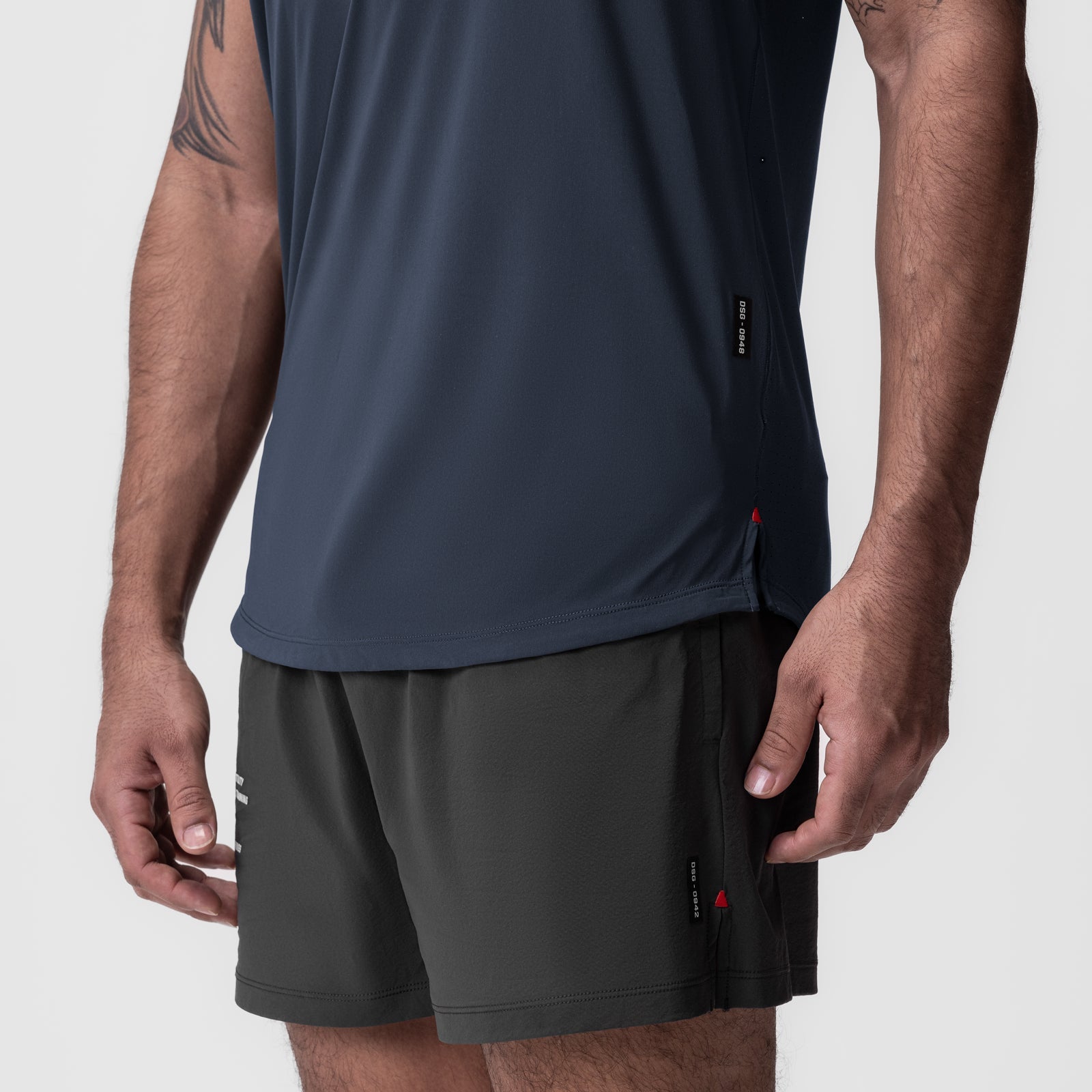 0948. Laser-Vent™ Established Tee Navy | ASRV Online