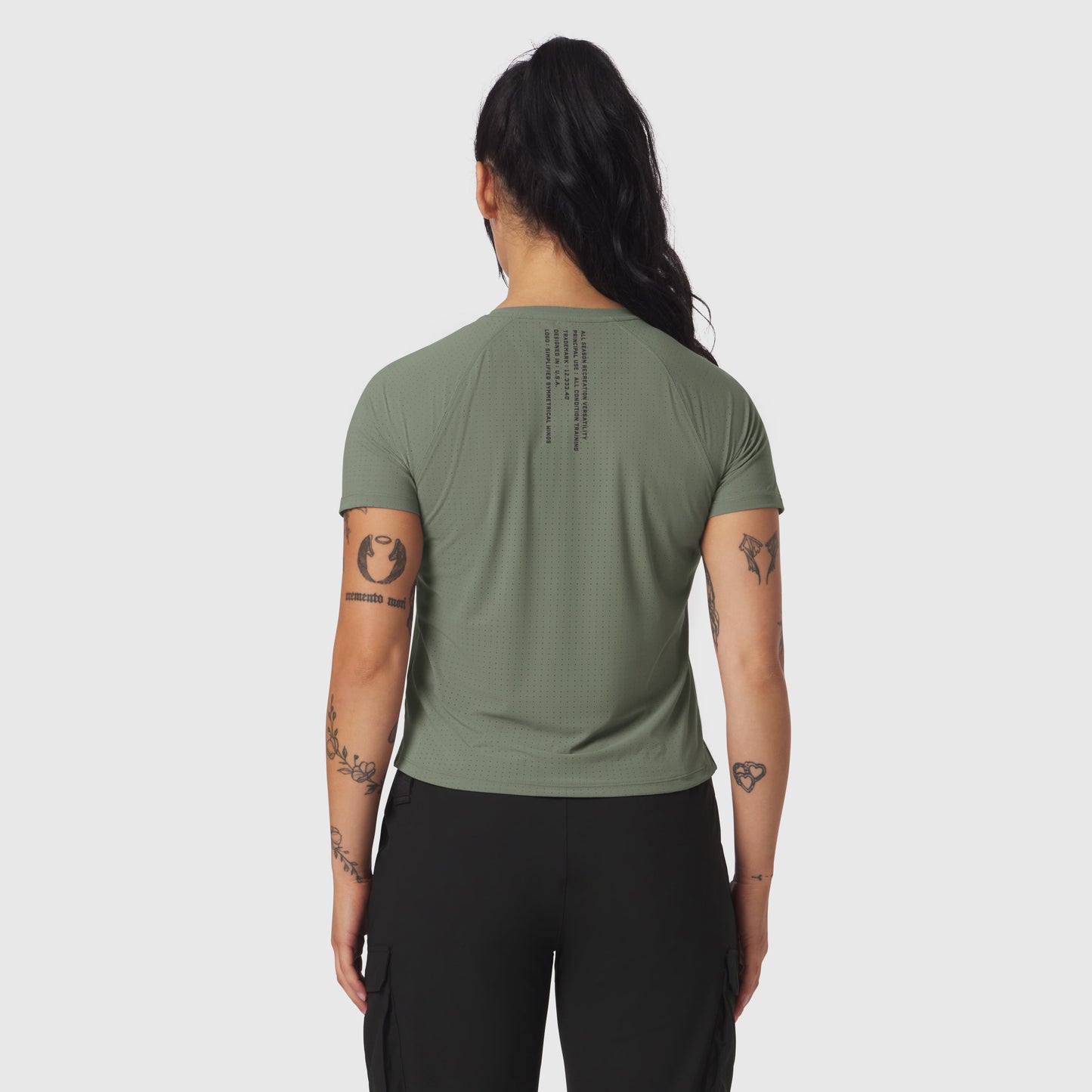 W017. Laser-Vent™ Established Tee Sage | ASRV sale
