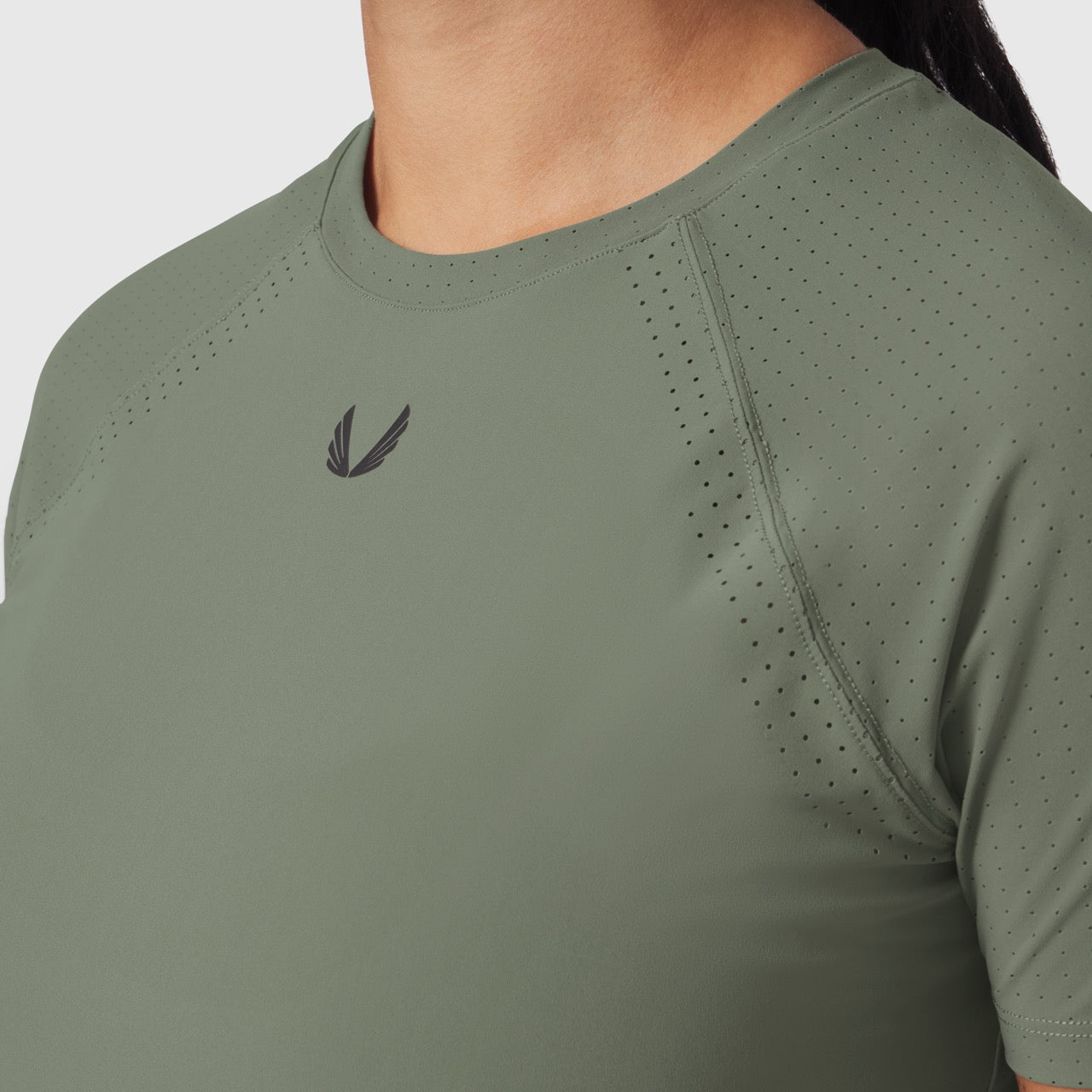 W017. Laser-Vent™ Established Tee Sage | ASRV sale