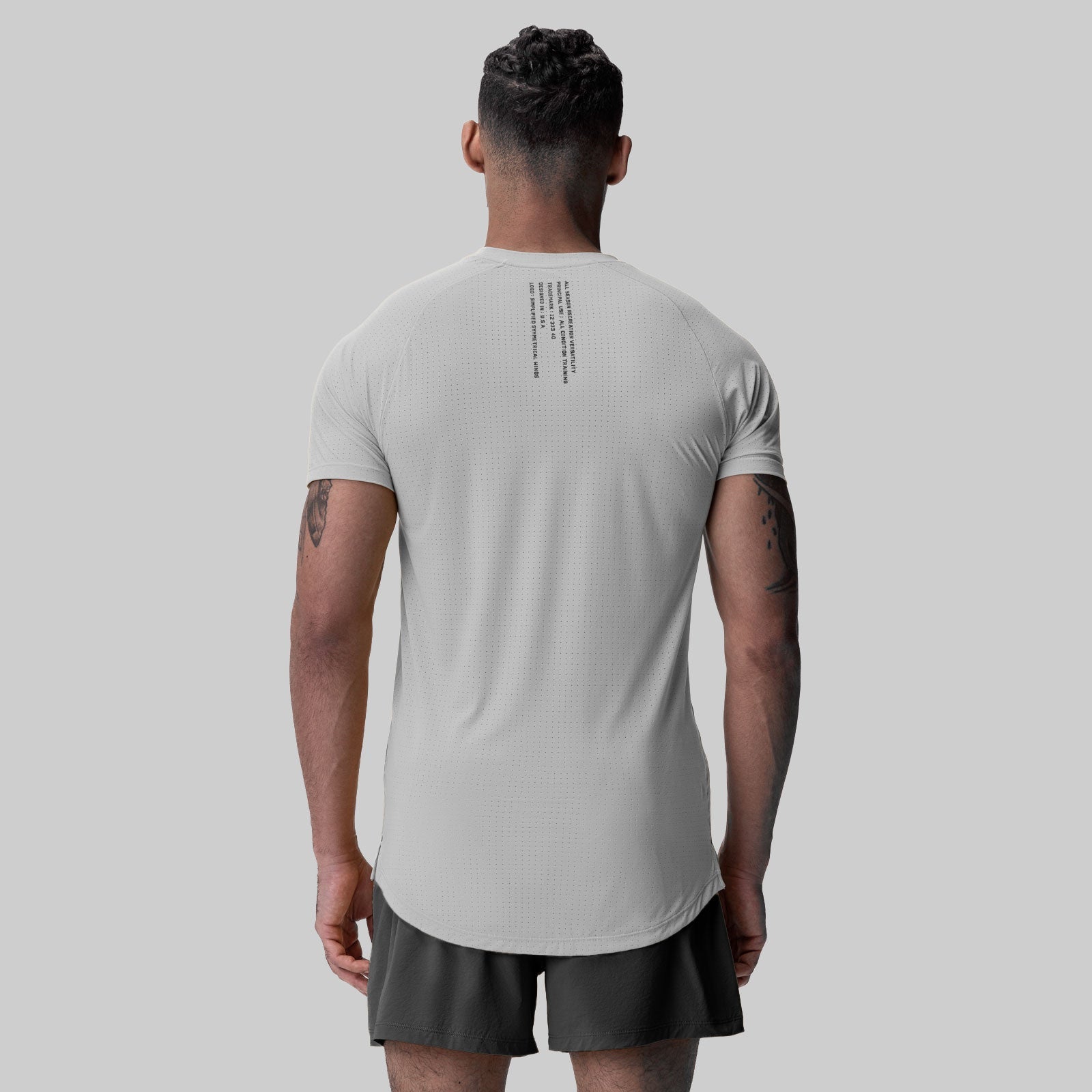 0948. Laser-Vent™ Established Tee Slate Grey | ASRV Online