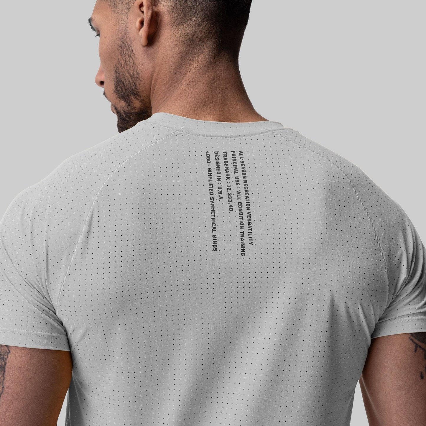 0948. Laser-Vent™ Established Tee Slate Grey | ASRV Online