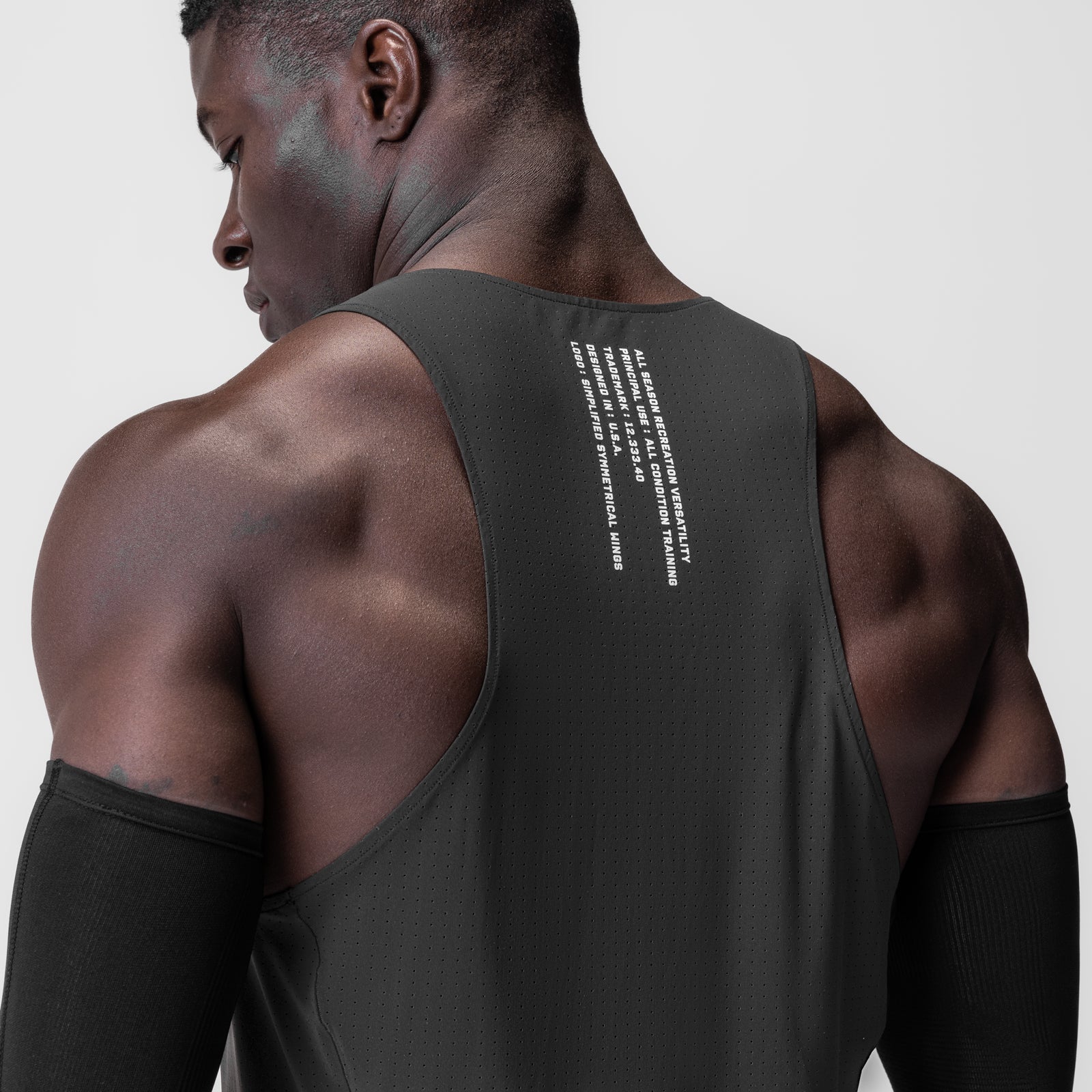 0949. Laser-Vent™ Singlet Tank Space Grey | ASRV Discount