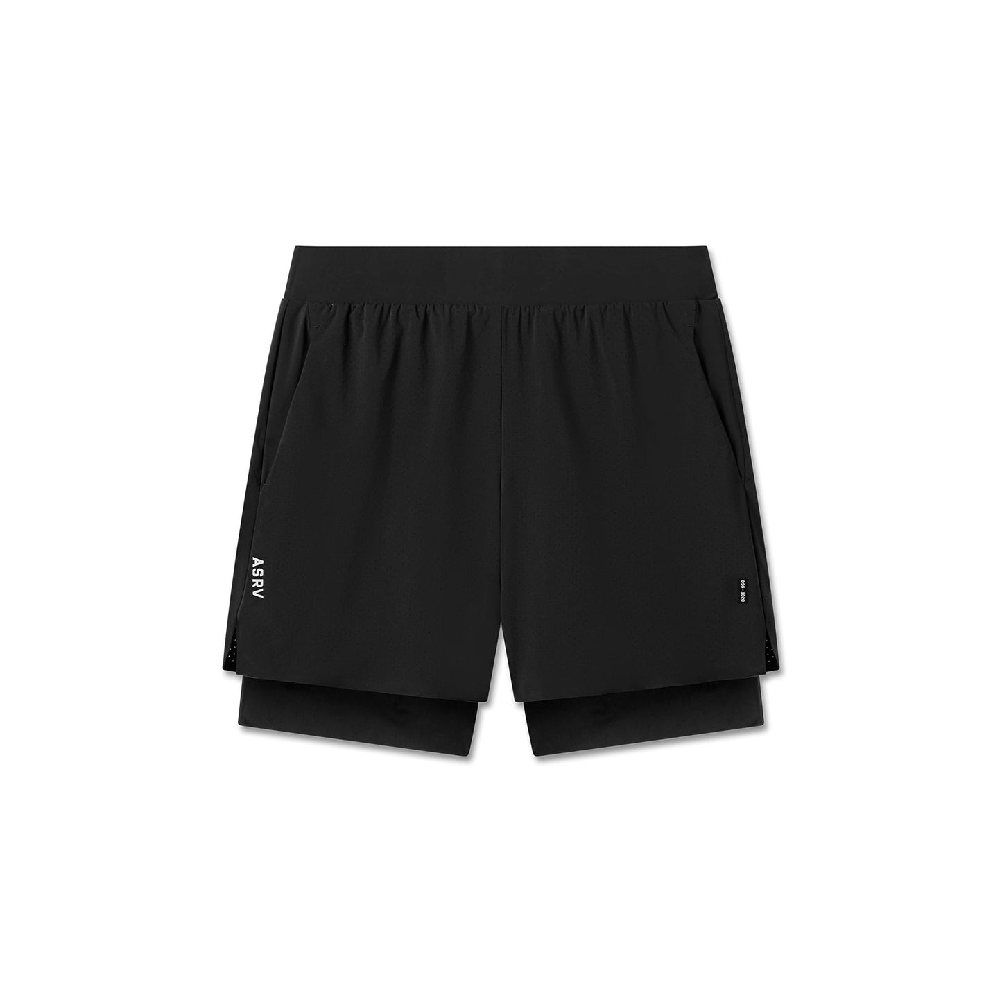 1028. Aerotex™ Bonded 7" Liner Short Black | ASRV on sale