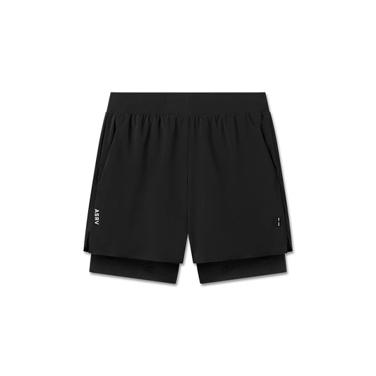 1028. Aerotex™ Bonded 7" Liner Short Black | ASRV on sale