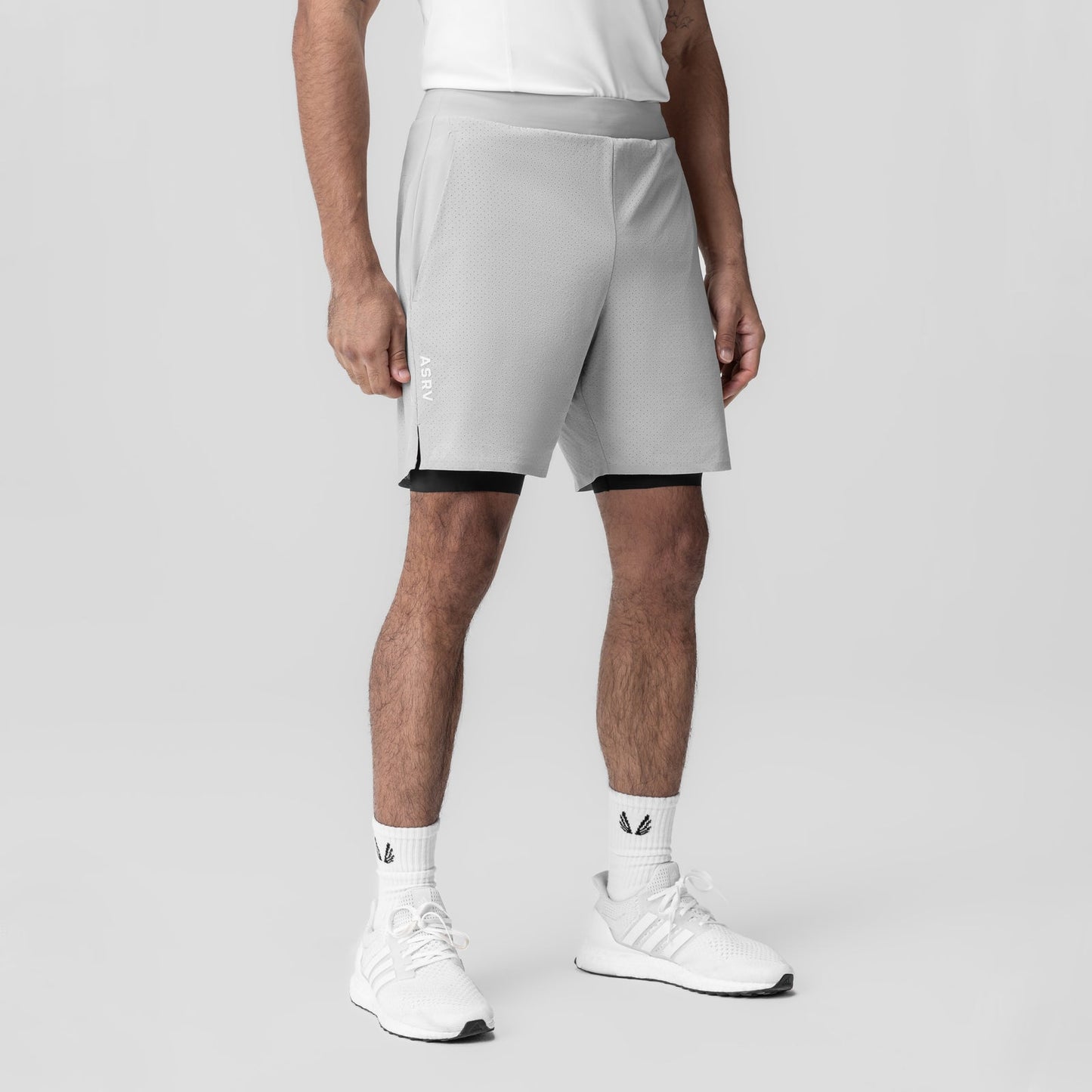 1028. Aerotex™ Bonded 7" Liner Short Slate Grey | ASRV for sale