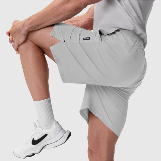 0997. Aerotex™ 8" Training Short Slate Grey | ASRV Online