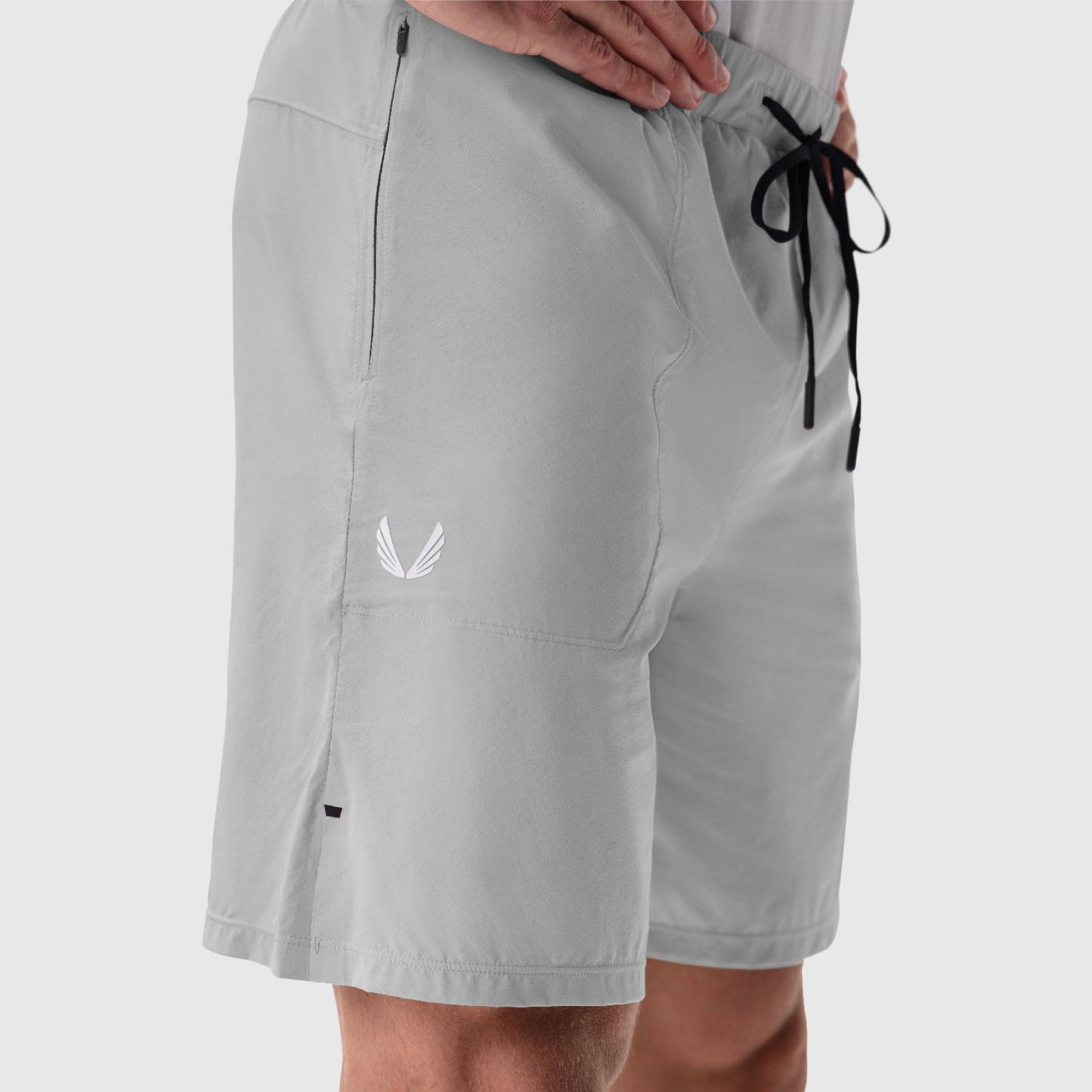 0997. Aerotex™ 8" Training Short Slate Grey | ASRV Online