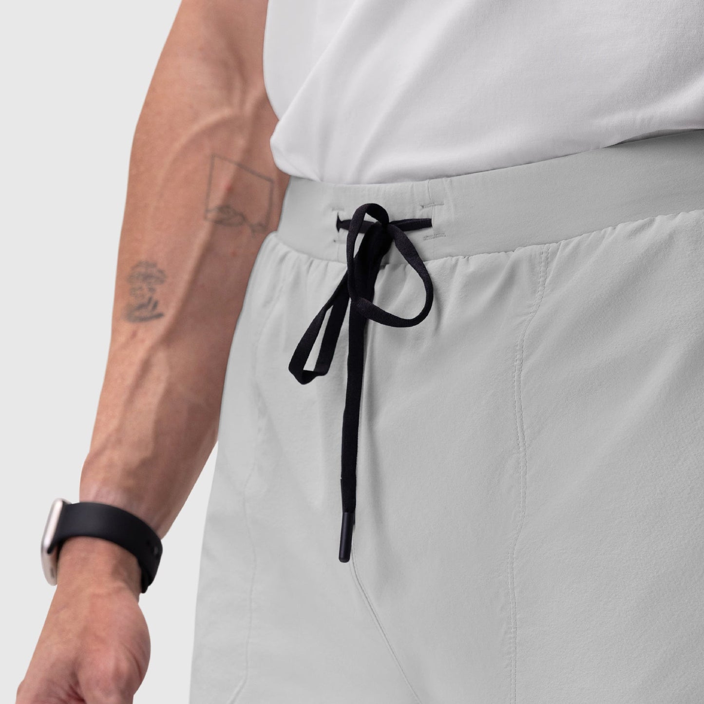 0997. Aerotex™ 8" Training Short Slate Grey | ASRV Online