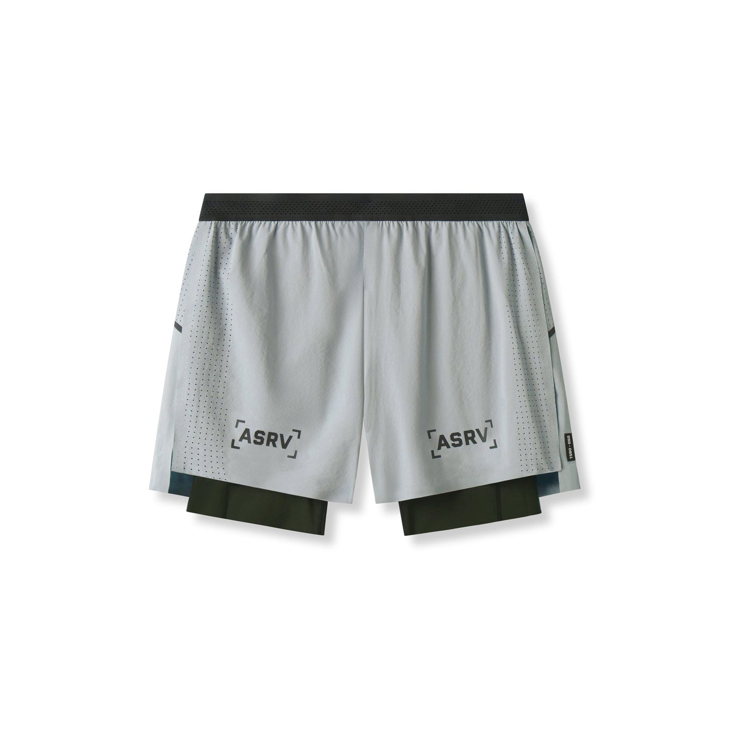 0951. Aerotex™ 4" High Split Liner Short Slate Grey | ASRV on sale
