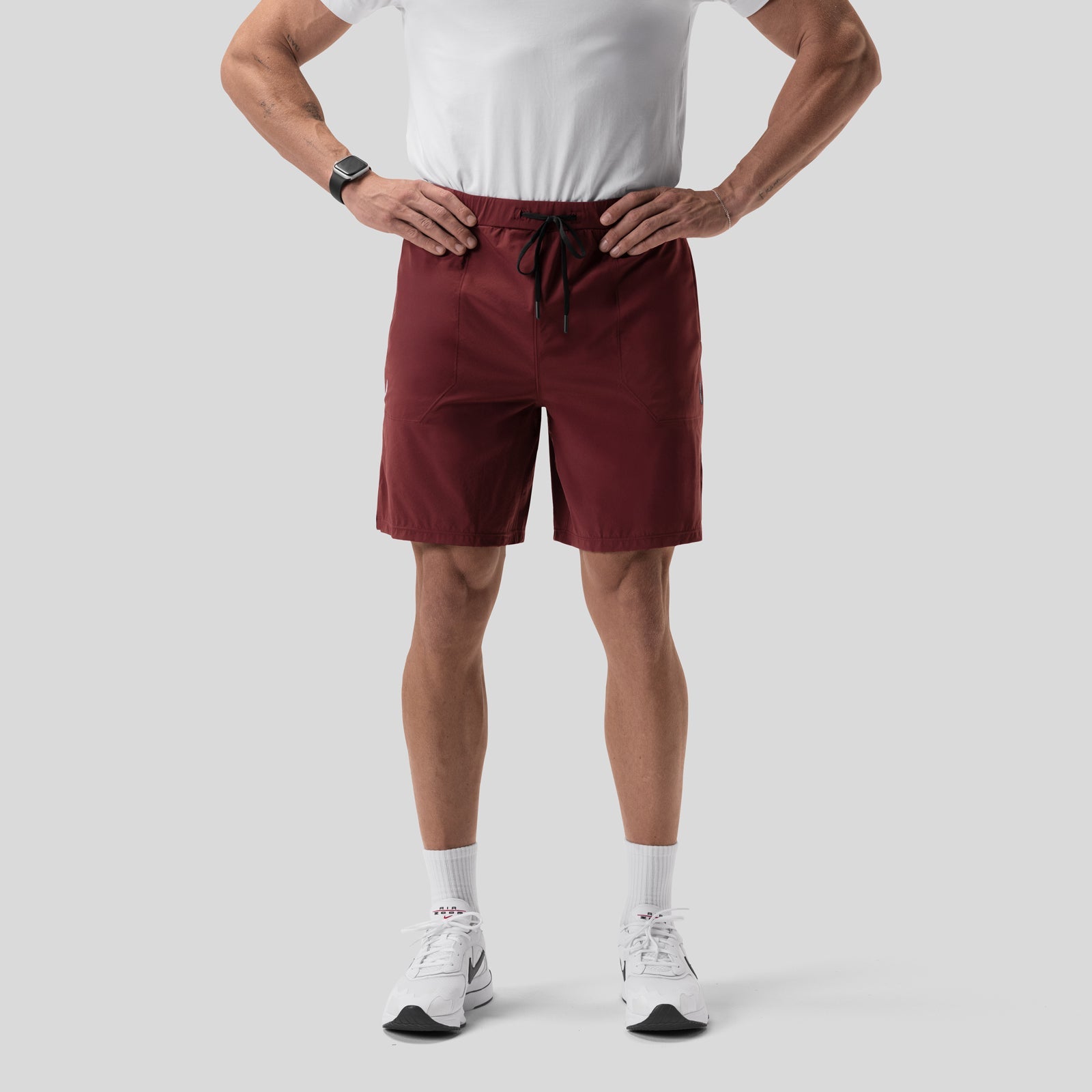 0997. Aerotex™ 8" Training Short Crimson | ASRV for sale