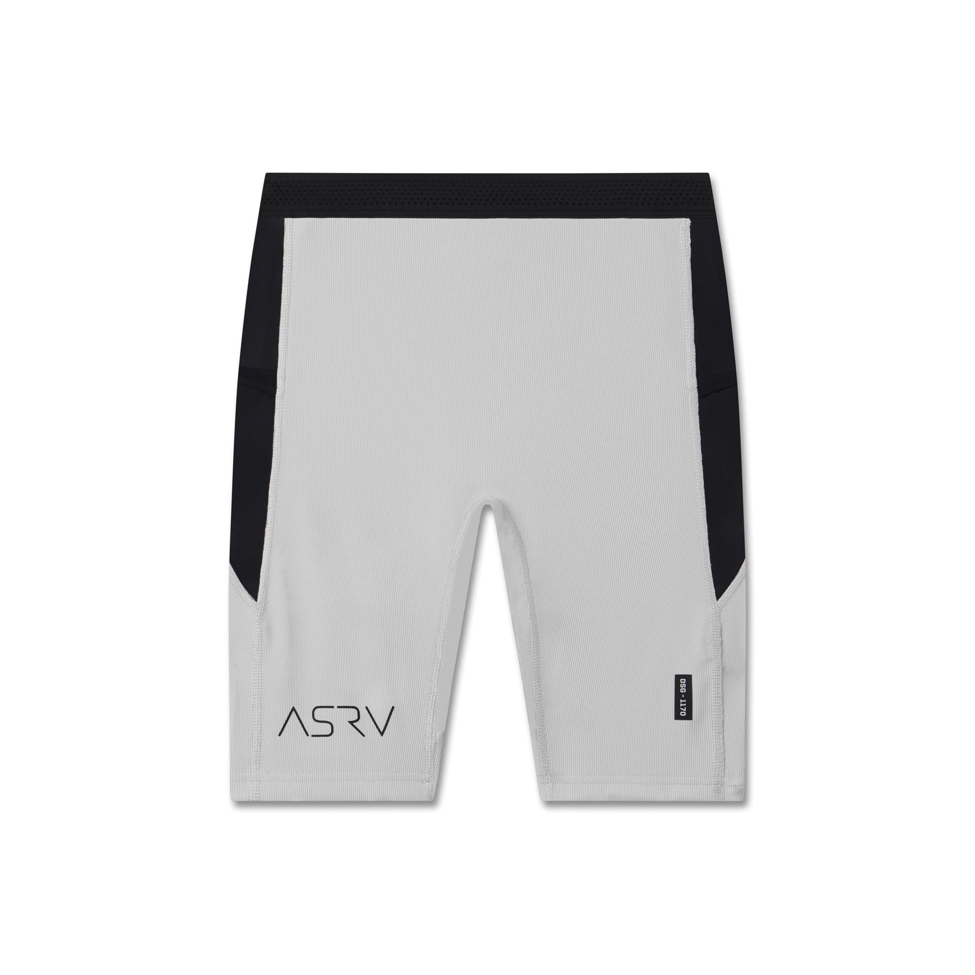 1170. Lycra® Ribbed Run Half-Tight Slate Grey | ASRV Discount