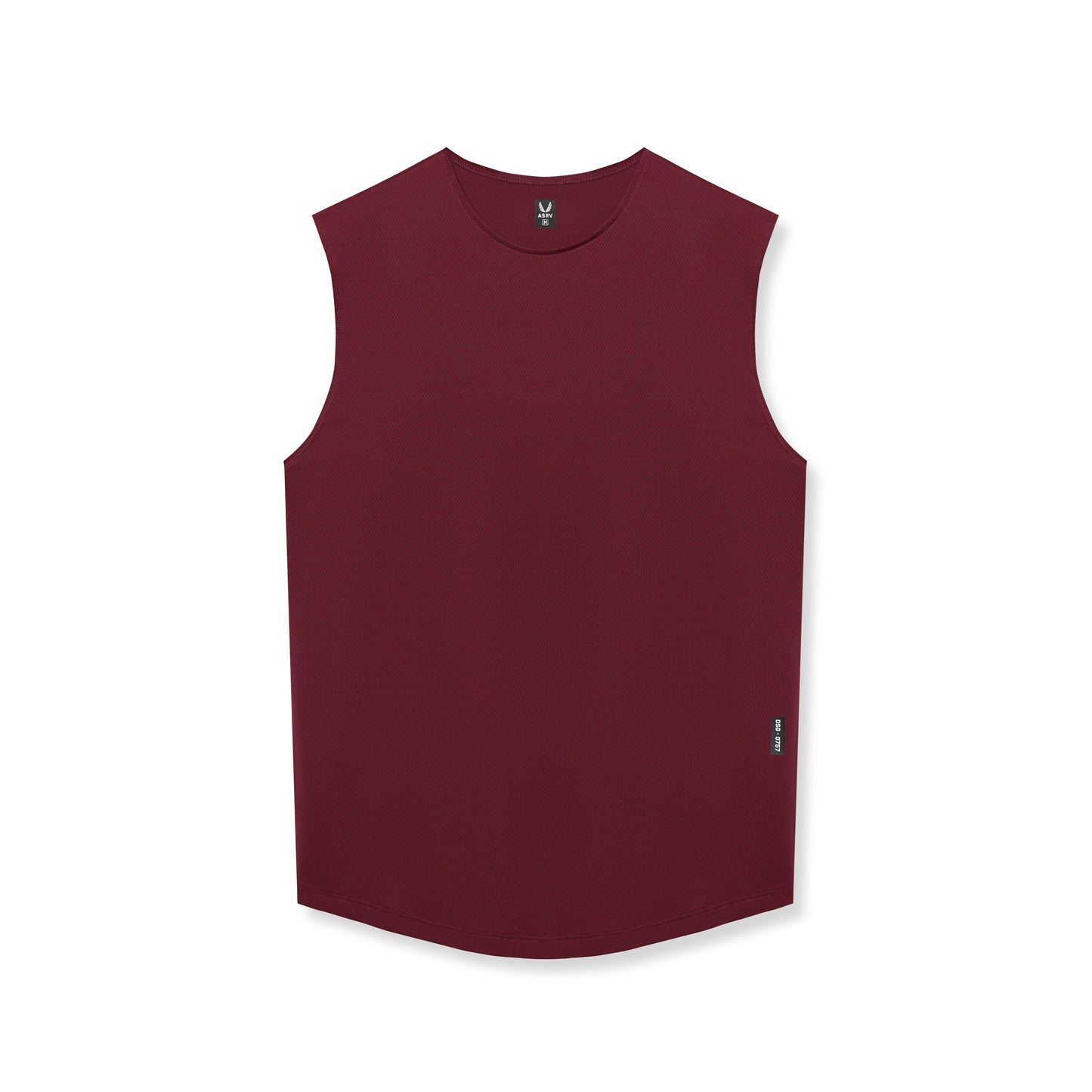 0757. AeroSilver® Cutoff Tank Crimson | ASRV on sale