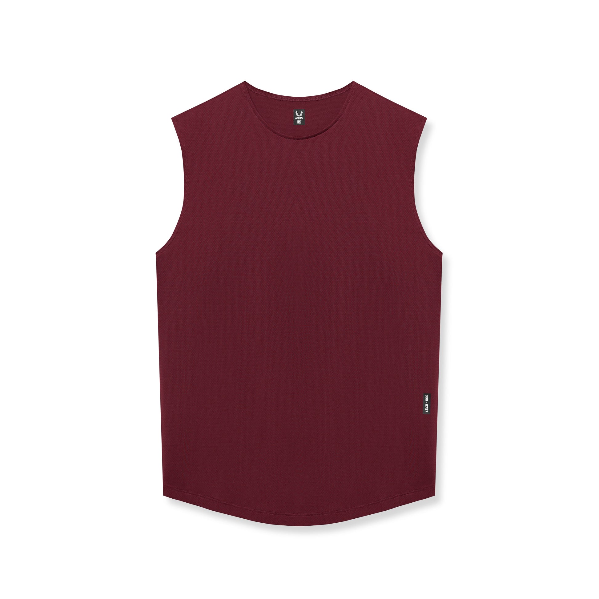 0757. AeroSilver® Cutoff Tank Crimson | ASRV on sale