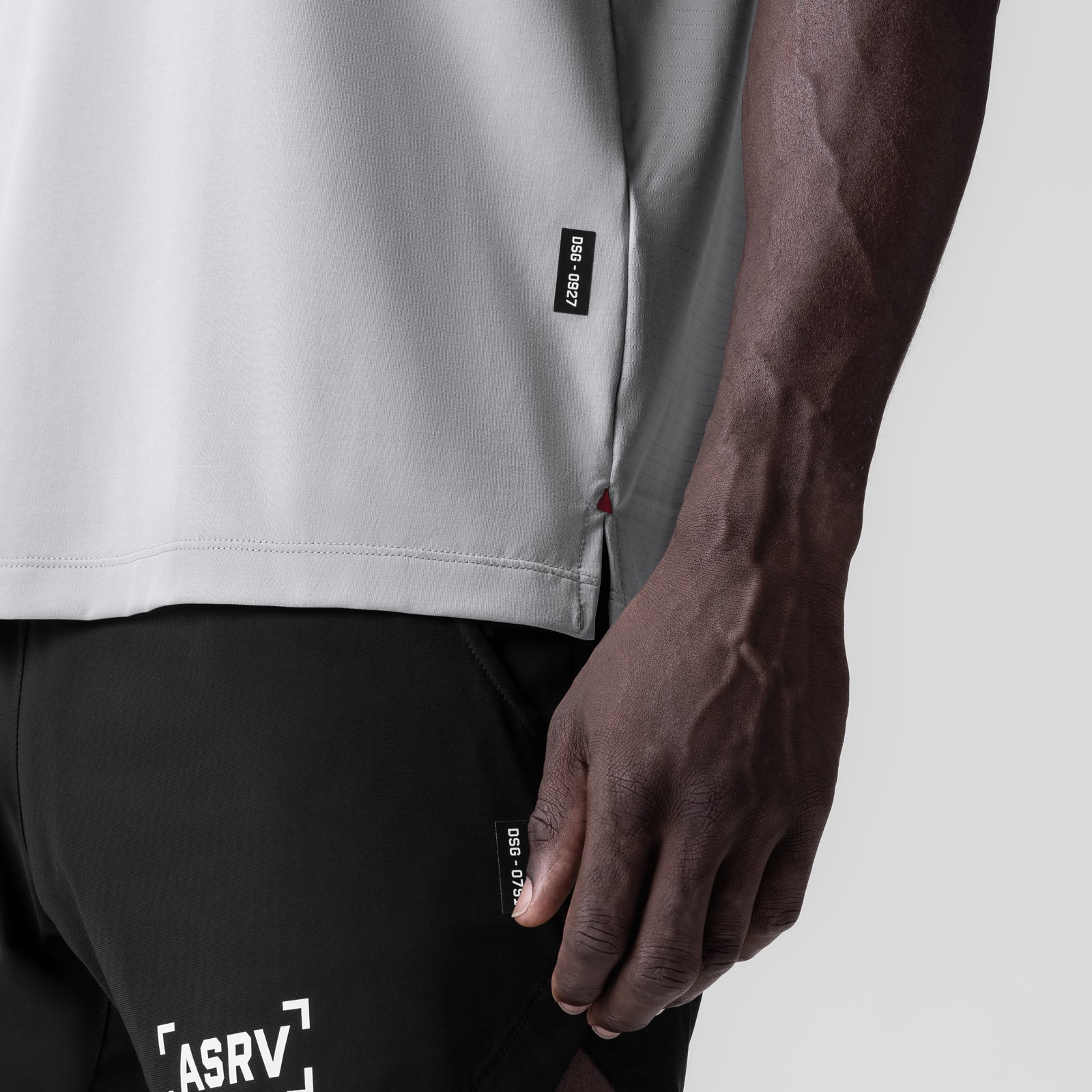 0927. 3D-Lite® 2.0 Lycra® Relaxed Cutoff Slate Grey | ASRV for sale