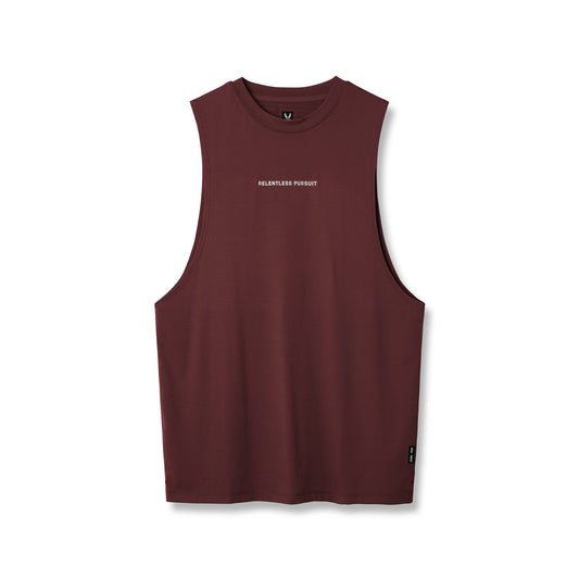 0837. 3D-Lite® 2.0 Lycra® Muscle Tank Crimson "RP" | ASRV discount