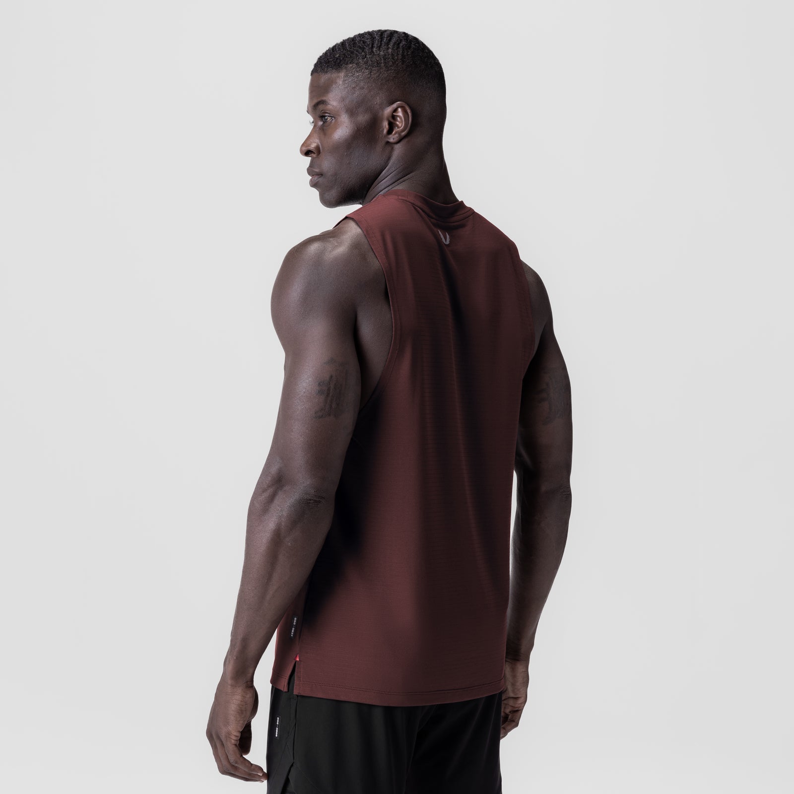 0837. 3D-Lite® 2.0 Lycra® Muscle Tank Crimson "RP" | ASRV discount