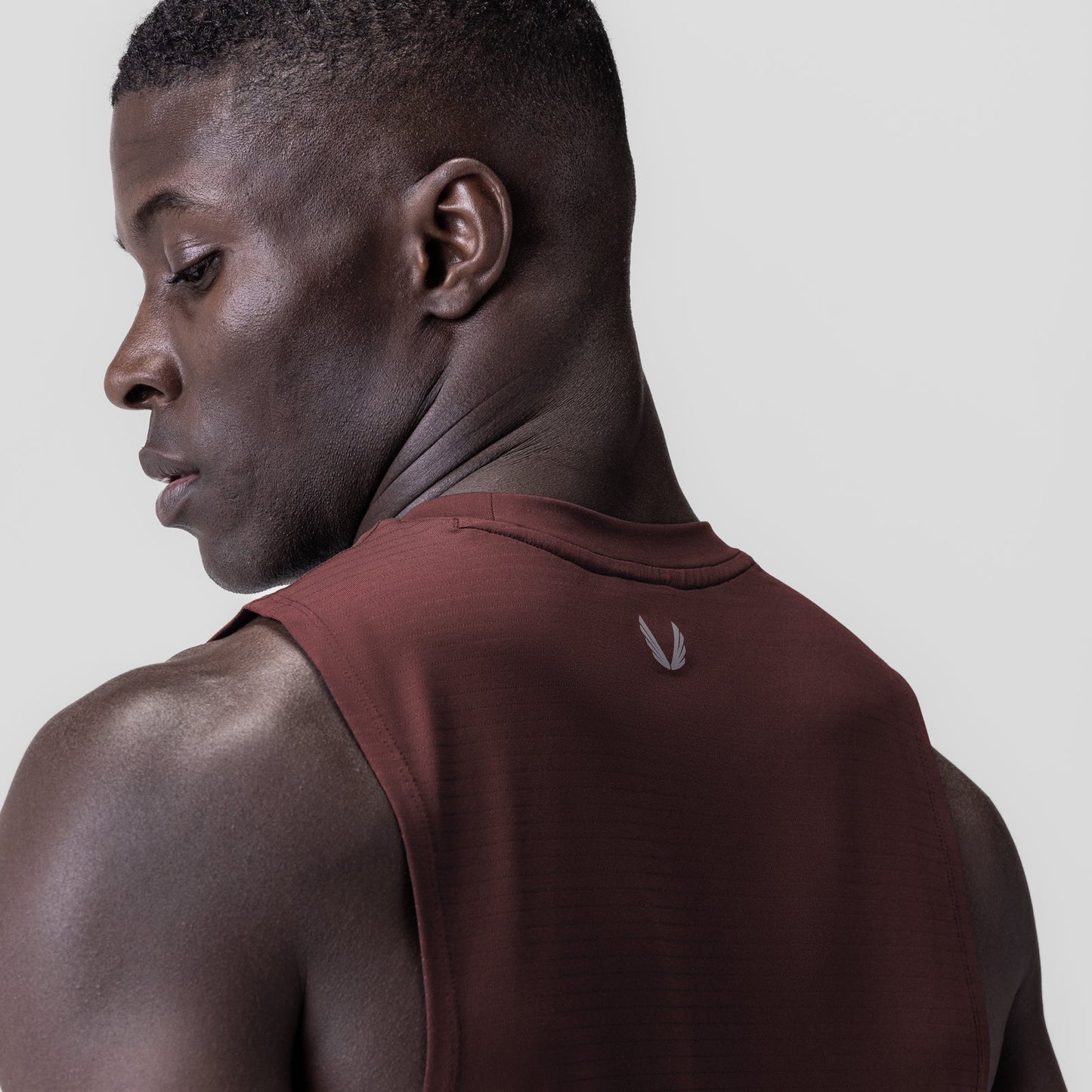 0837. 3D-Lite® 2.0 Lycra® Muscle Tank Crimson "RP" | ASRV discount