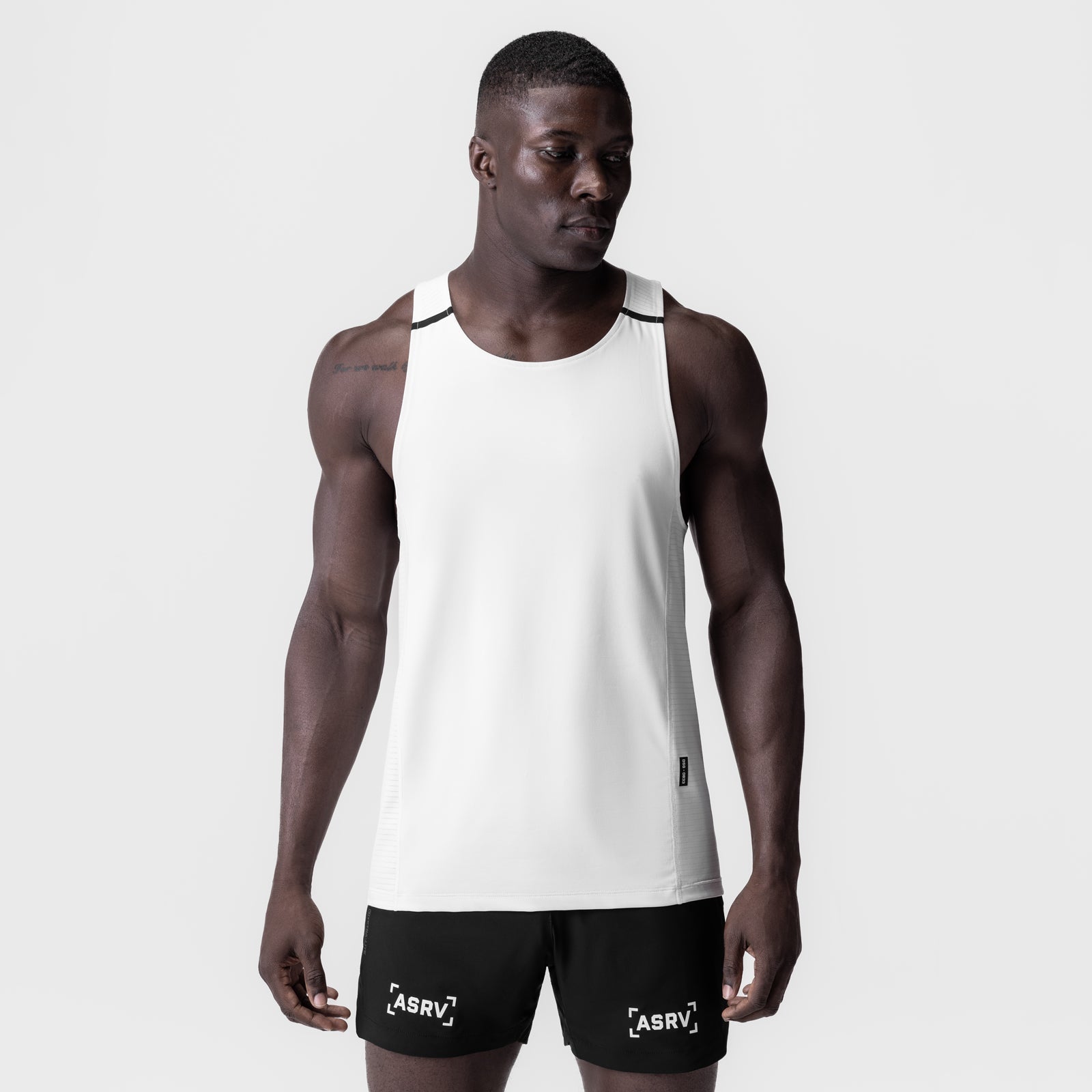 0833. 3D-Lite® 2.0 Lycra® Pro Singlet White | ASRV Online