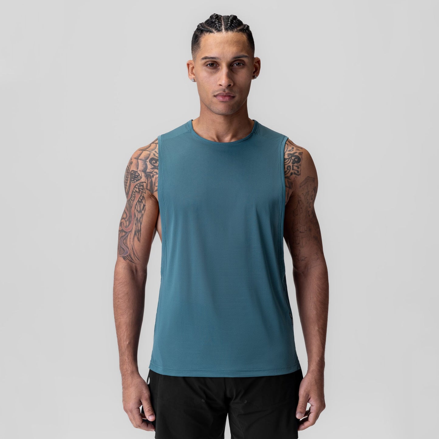 1061. Ice-Skin™ Muscle Tank Storm | ASRV US