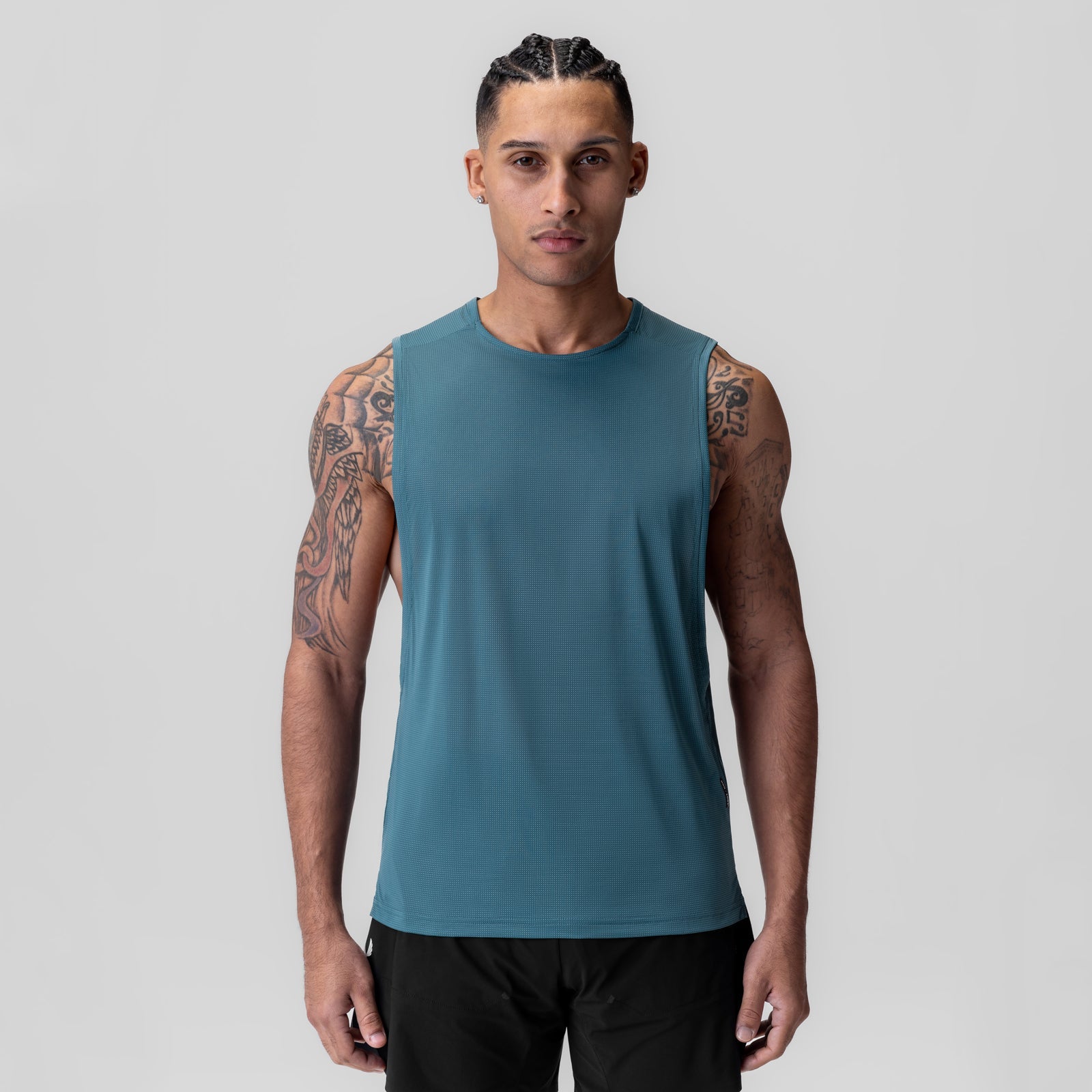 1061. Ice-Skin™ Muscle Tank Storm | ASRV US