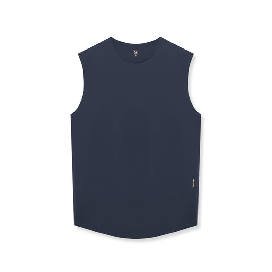 0757. AeroSilver® Cutoff Tank Navy | ASRV sale