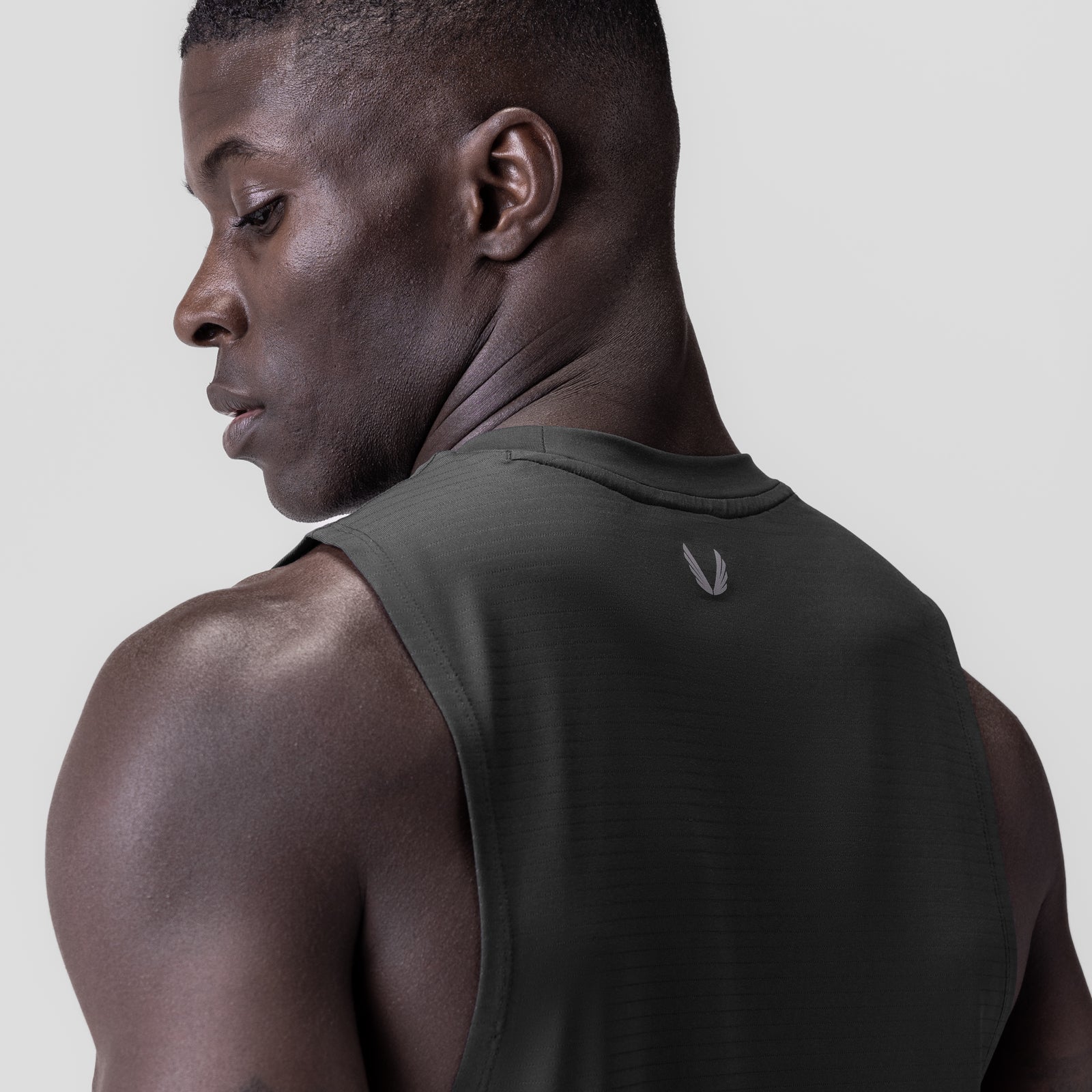0837. 3D-Lite® 2.0 Lycra® Muscle Tank Space Grey "RP" | ASRV discount