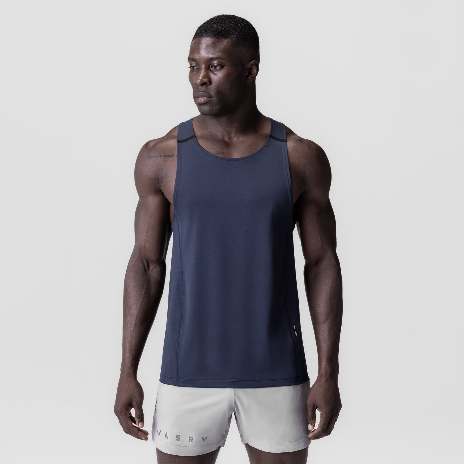 0833. 3D-Lite® 2.0 Lycra® Pro Singlet Navy | ASRV Online
