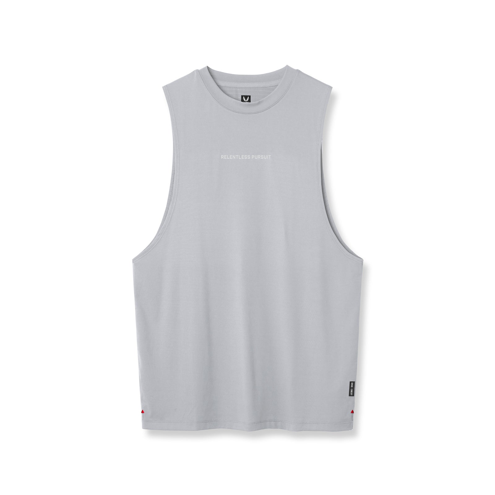 0837. 3D-Lite® 2.0 Lycra® Muscle Tank Slate Grey "RP" | ASRV US