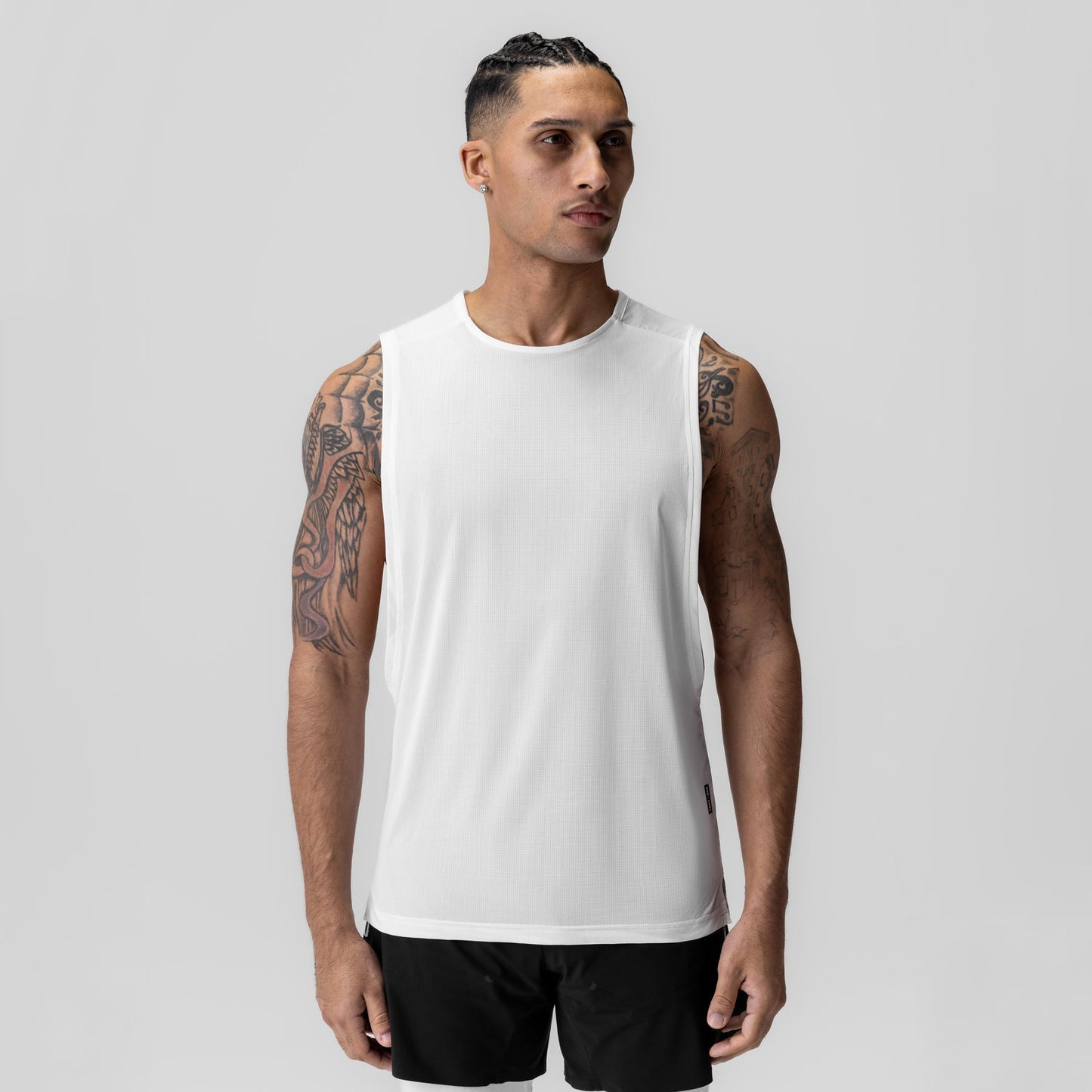1061. Ice-Skin™ Muscle Tank White | ASRV sale