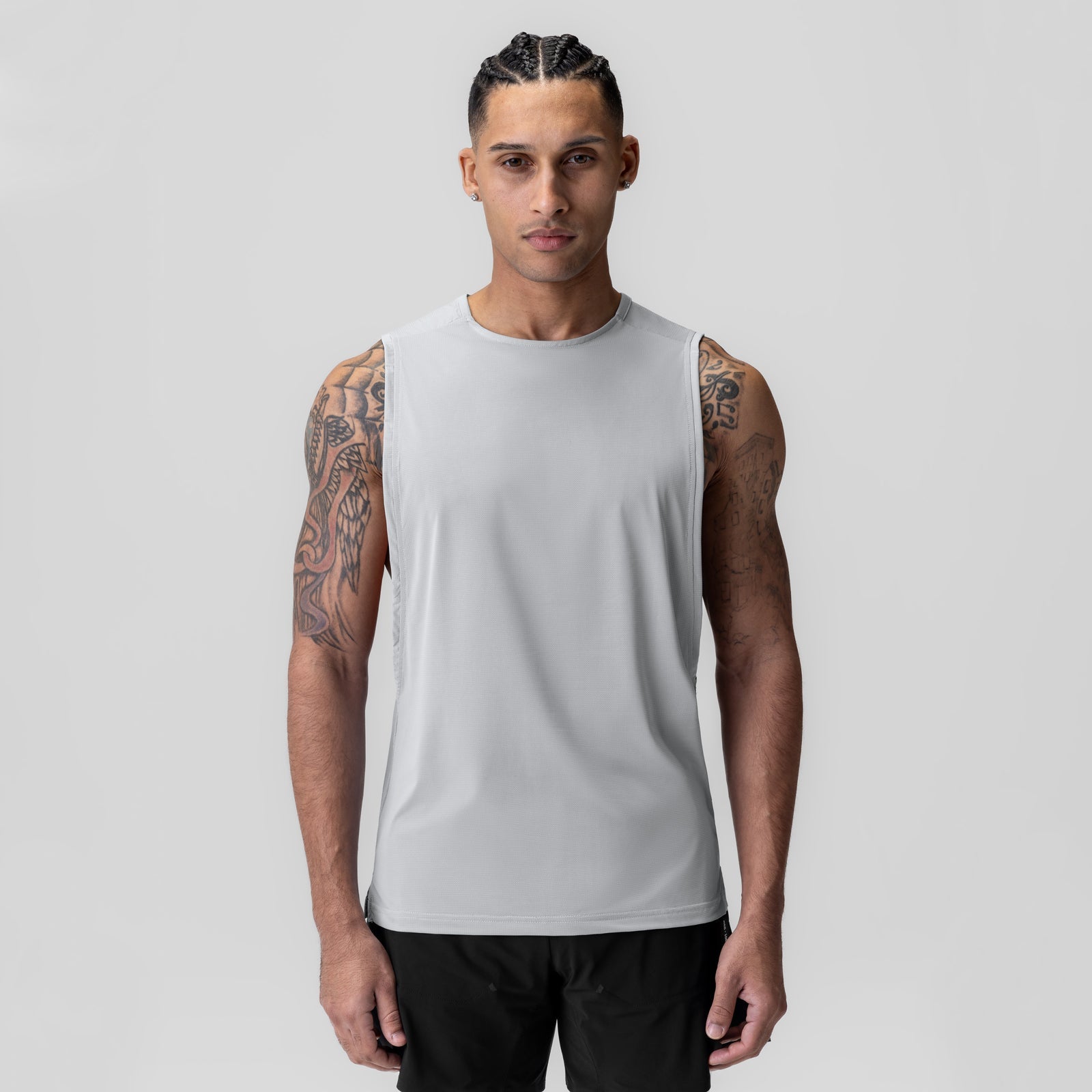 1061. Ice-Skin™ Muscle Tank Slate Grey | ASRV for sale