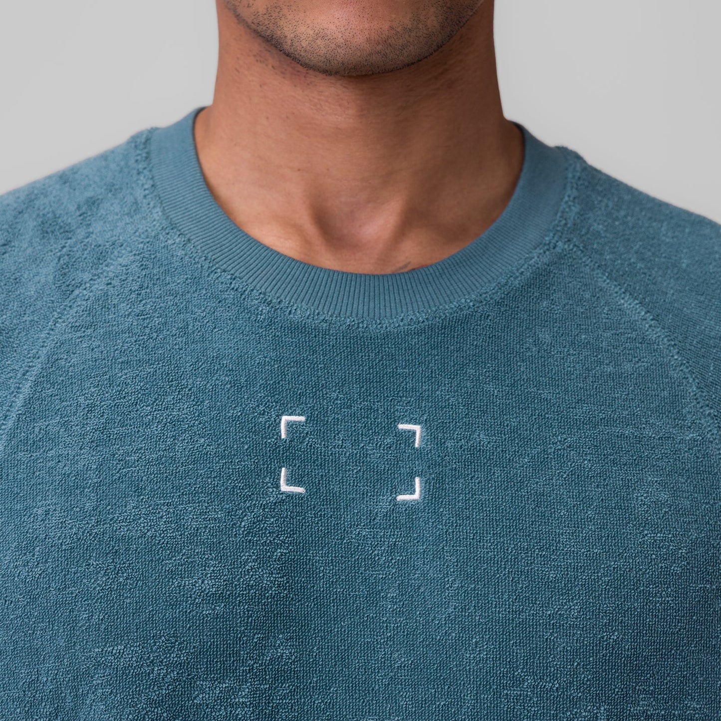 1092. Towel Terry Cutoff Storm | ASRV Online