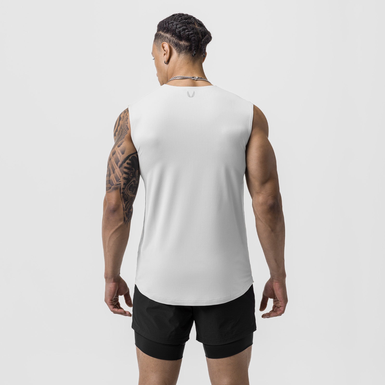 0757. AeroSilver® Cutoff Tank White "ASRV" | ASRV Discount