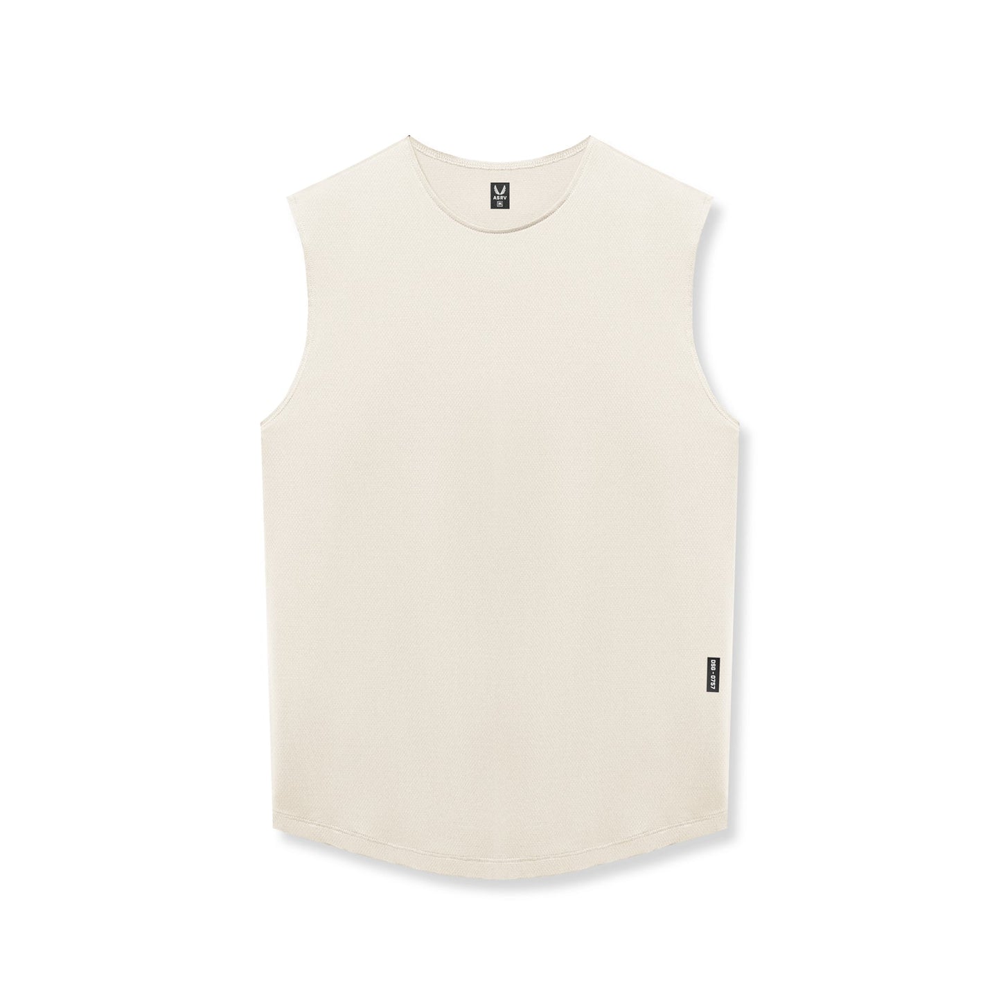 0757. AeroSilver® Cutoff Tank Ivory Cream | ASRV US