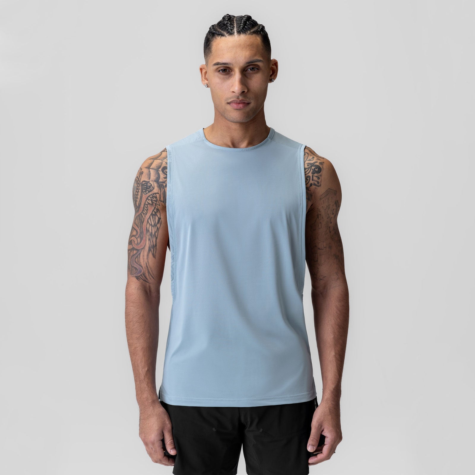 1061. Ice-Skin™ Muscle Tank Light Sky | ASRV on sale