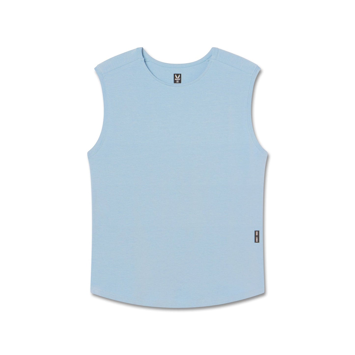 1060. Creora® Cotton Modal Cutoff Tank Light Sky | ASRV for sale