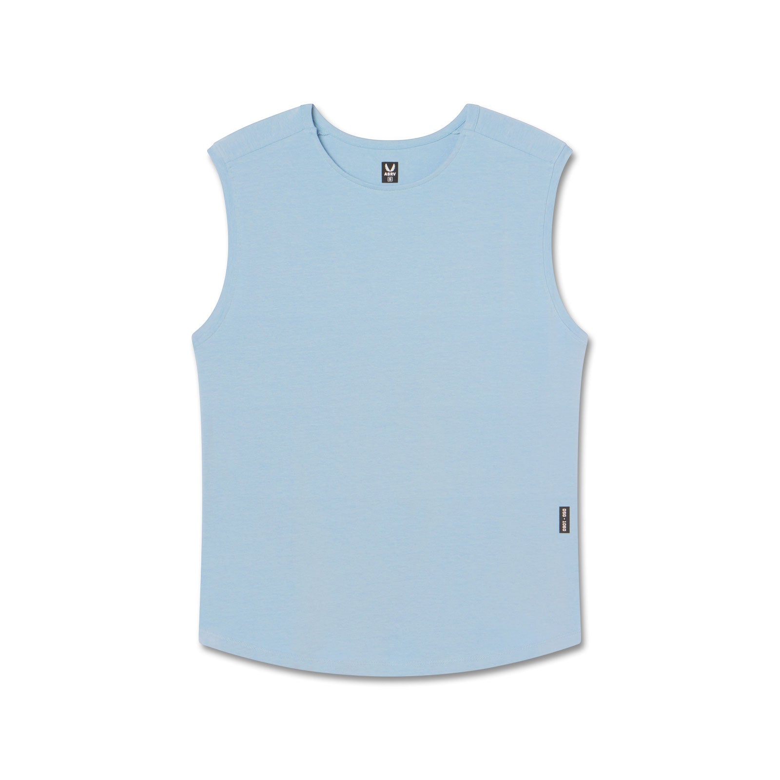 1060. Creora® Cotton Modal Cutoff Tank Light Sky | ASRV for sale