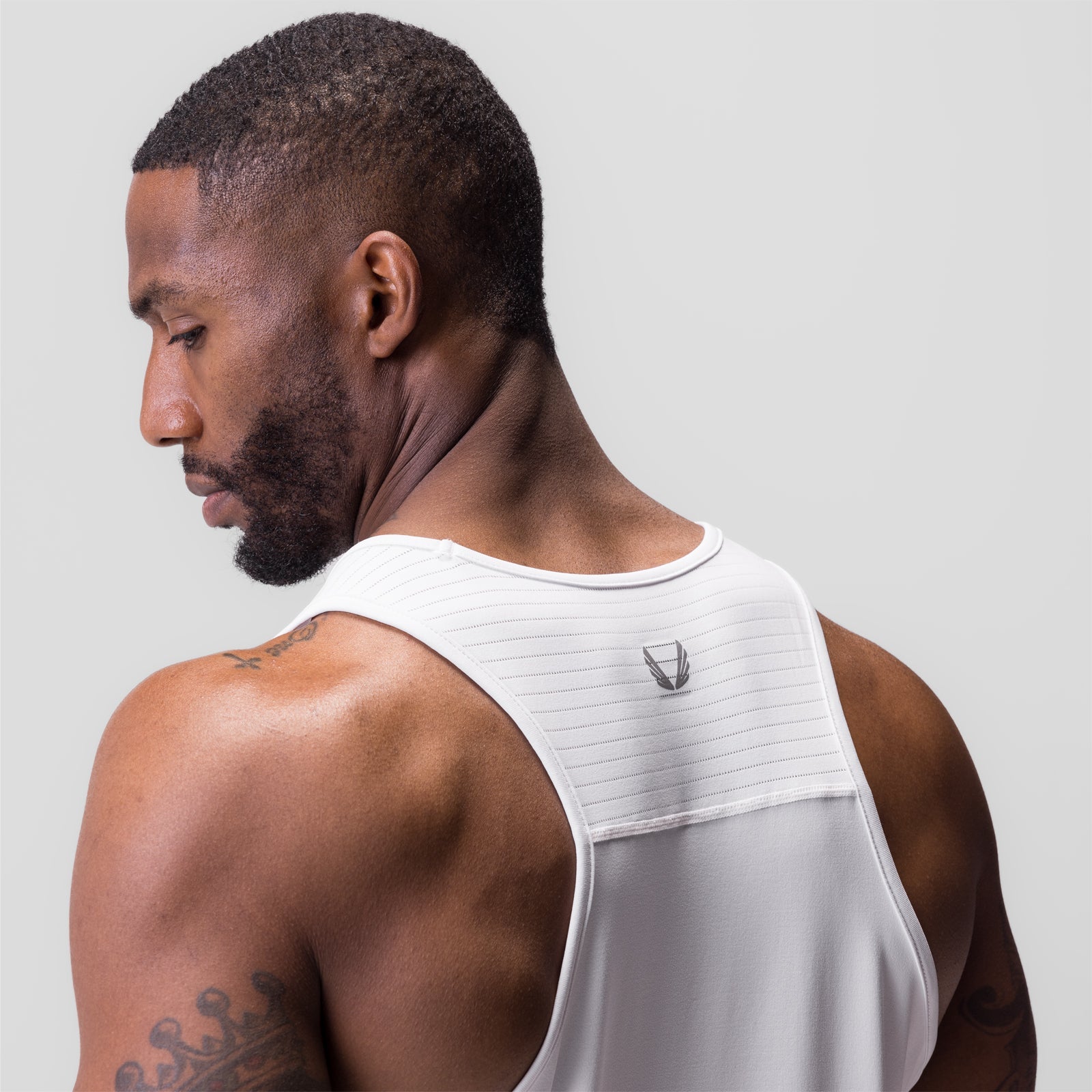 0834. 3D-Lite® 2.0 Training Singlet White "OTWR" | ASRV discount