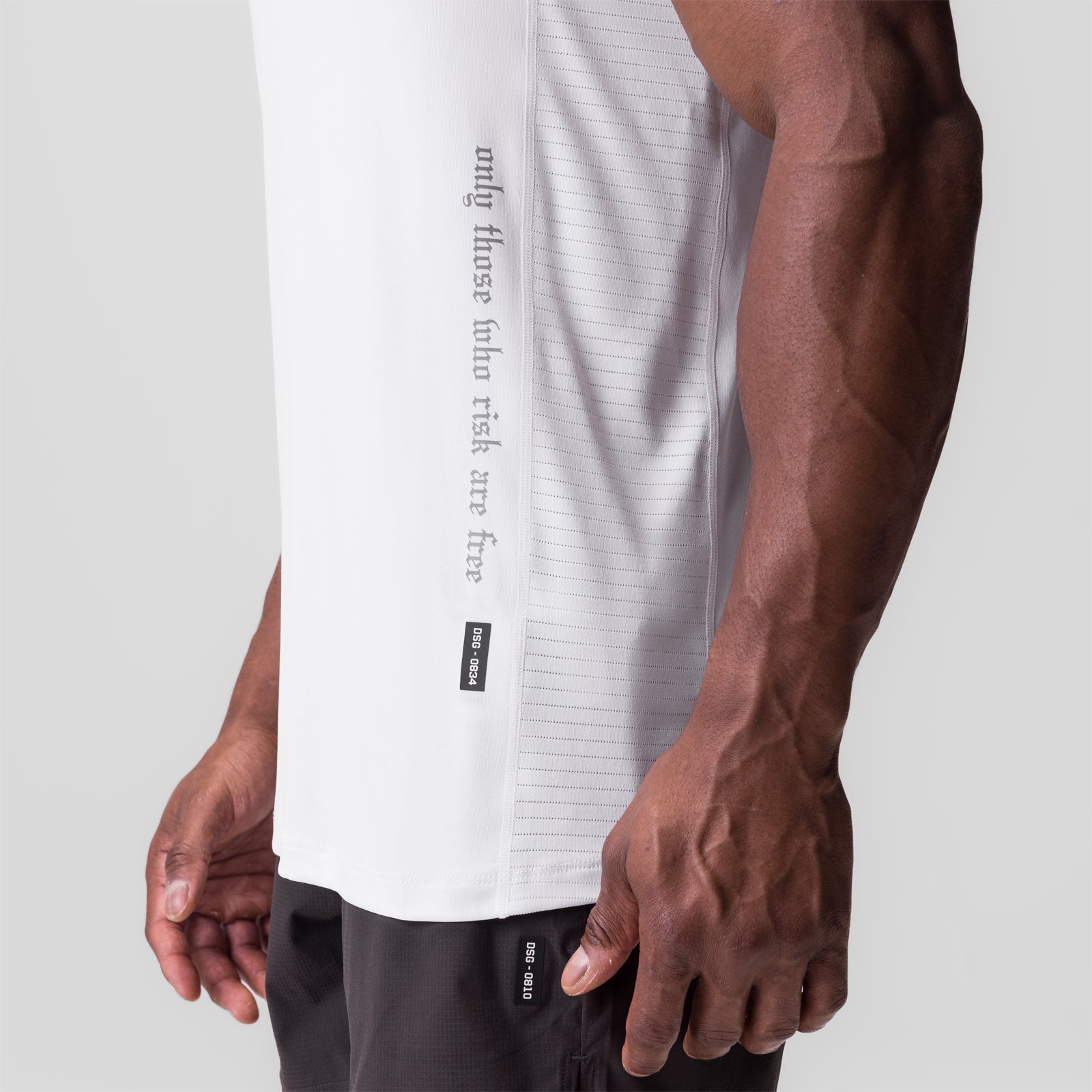 0834. 3D-Lite® 2.0 Training Singlet White "OTWR" | ASRV discount