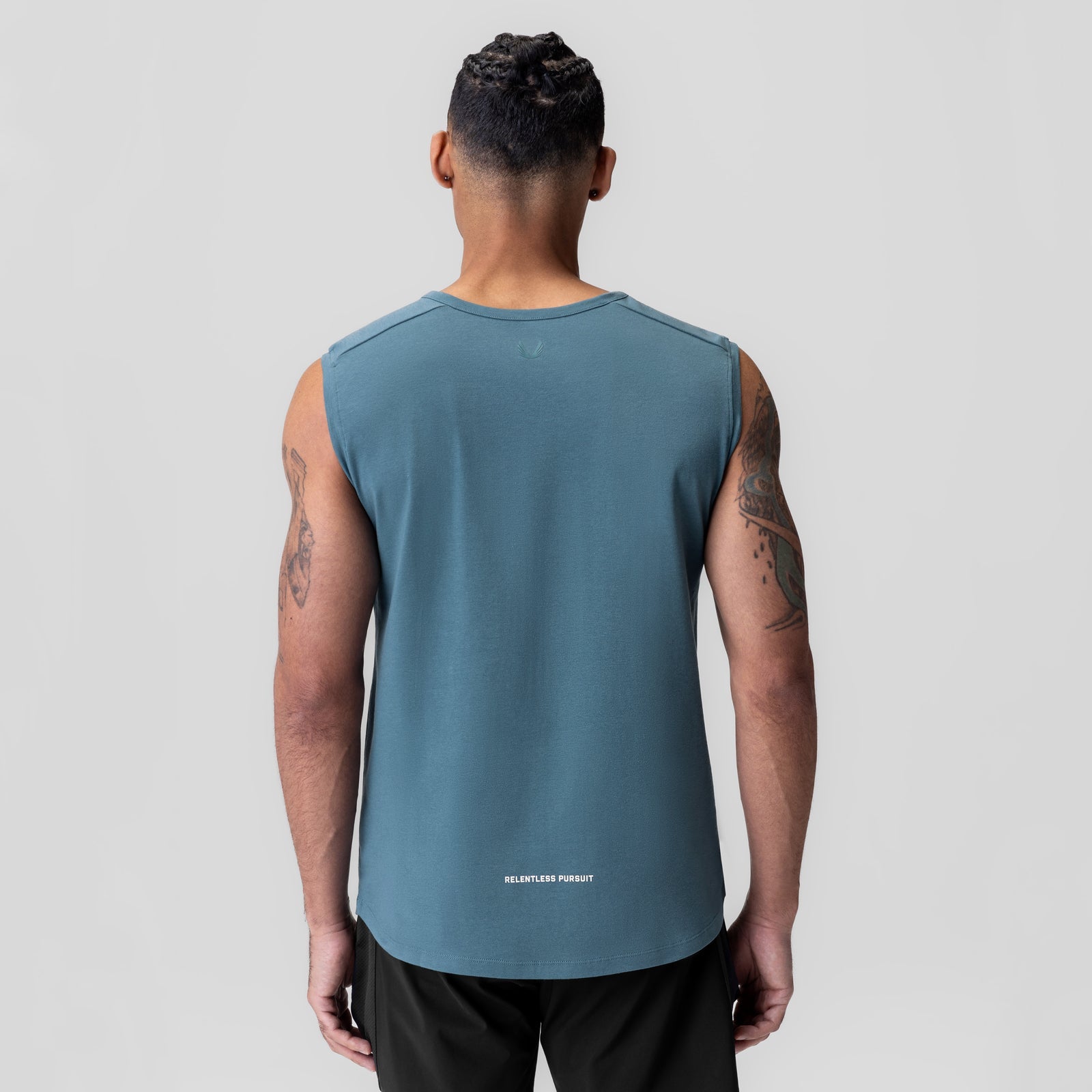 1060. Creora® Cotton Modal Cutoff Tank Storm | ASRV Discount