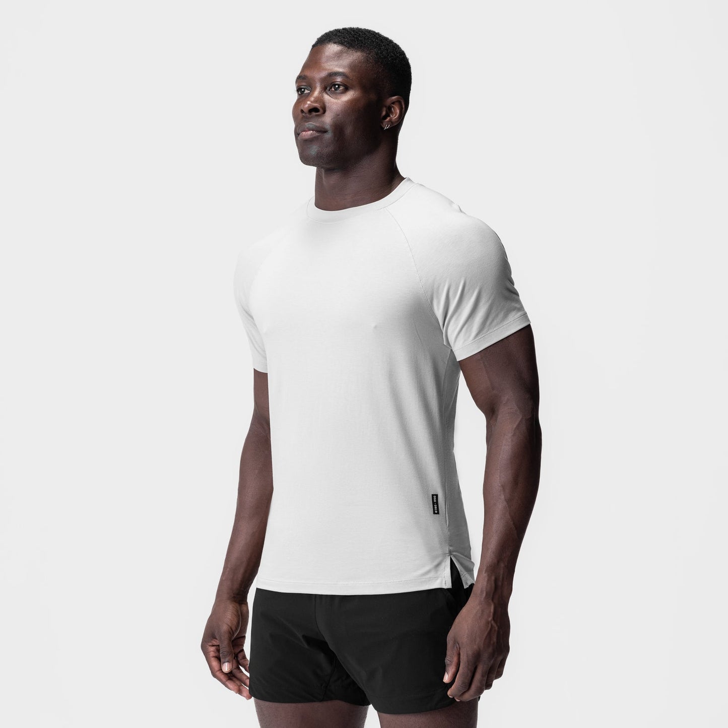 0919. Supima® Fitted Tee White | ASRV US