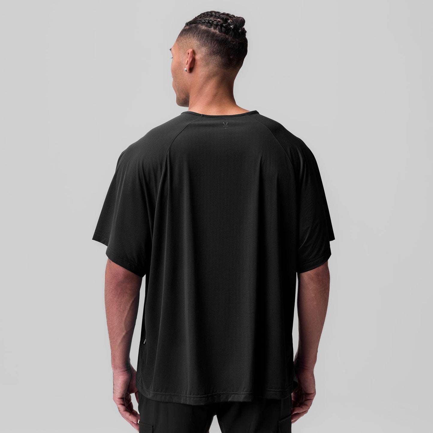 1089. Ice-Skin™ Oversized Tee Black | ASRV sale