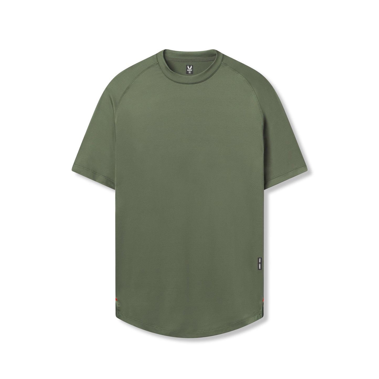 0660. AeroSilver® Established Tee Olive | ASRV Online