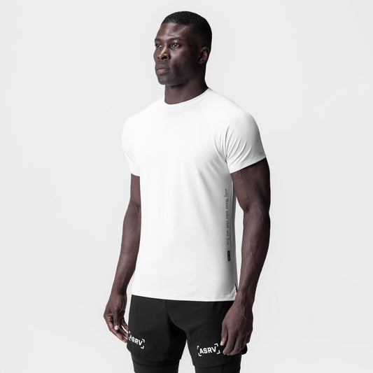 0839. 3D-Lite® 2.0 Lycra® Fitted Tee White "OTWR" | ASRV US