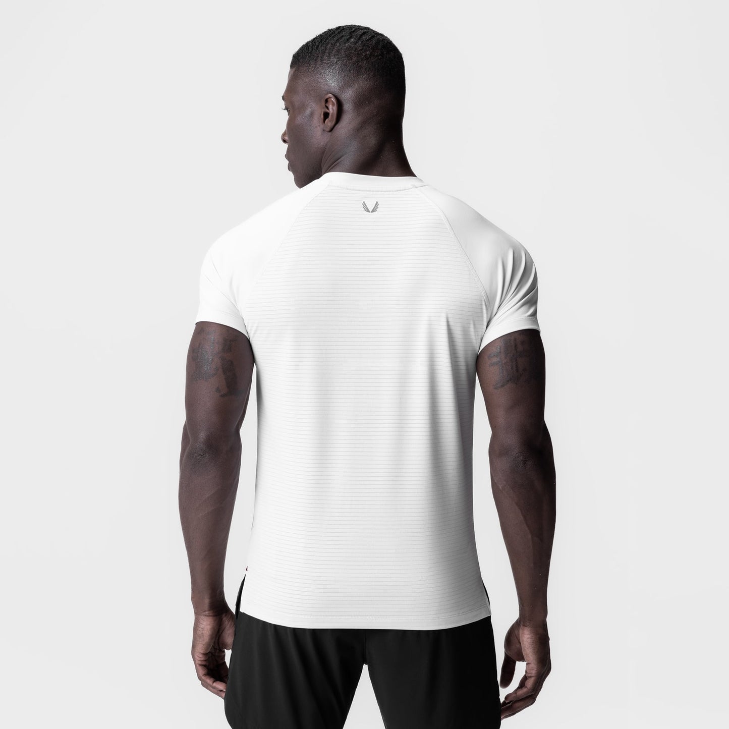 0839. 3D-Lite® 2.0 Lycra® Fitted Tee White "OTWR" | ASRV US