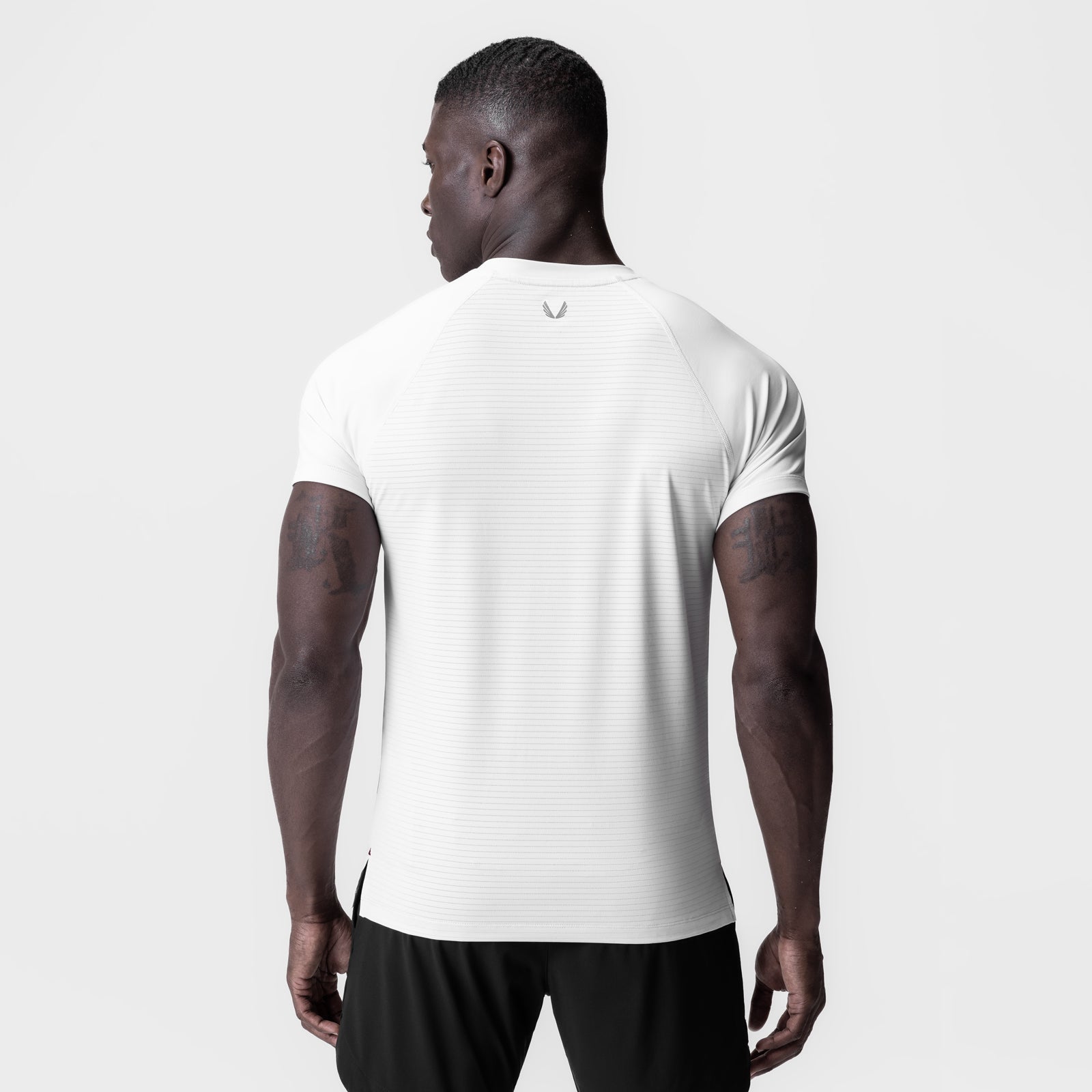 0839. 3D-Lite® 2.0 Lycra® Fitted Tee White "OTWR" | ASRV US