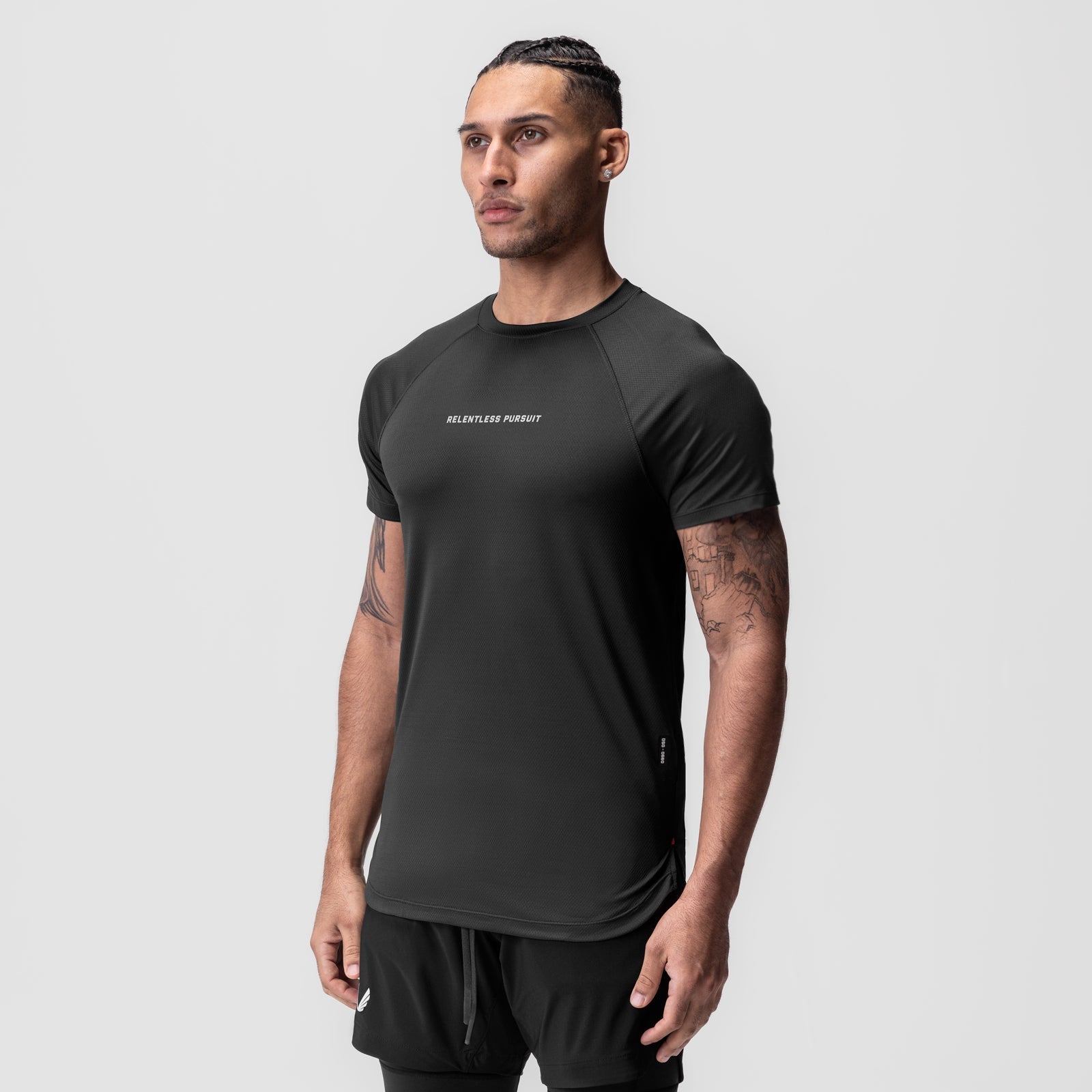 0660. AeroSilver® Established Tee Black "RP" | ASRV Online